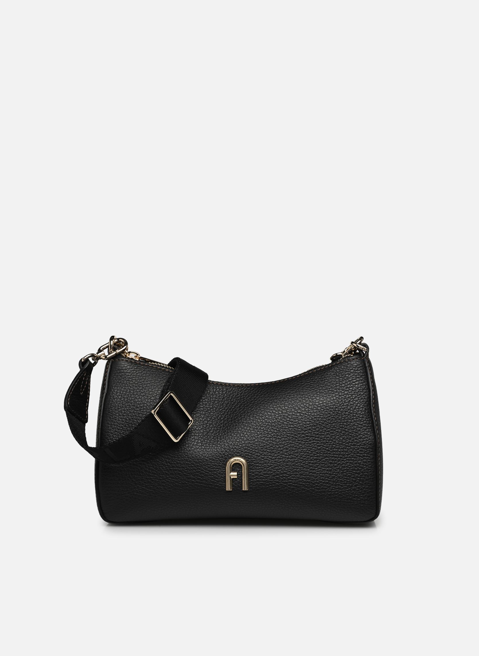 Schoudertassen Furla Primula Mini C.Body Double Strap dames zwart Furla Schoudertassen Furla Primula Mini C.Body Double Strap dames zwart NERO