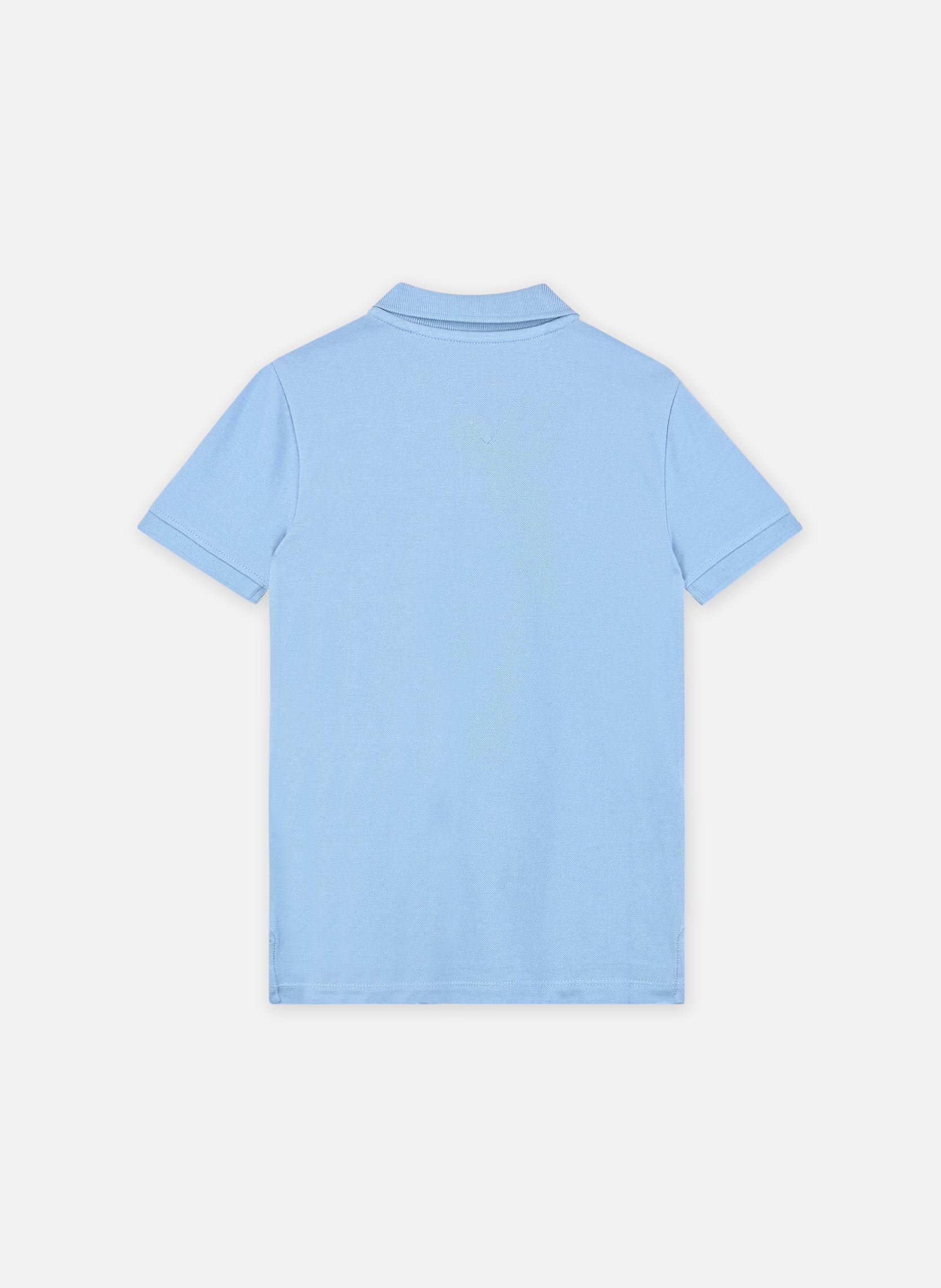 Polo Flag Polo S/S bambino blu Tommy Hilfiger Polo Flag Polo S/S bambino blu CLOUDY BLUE