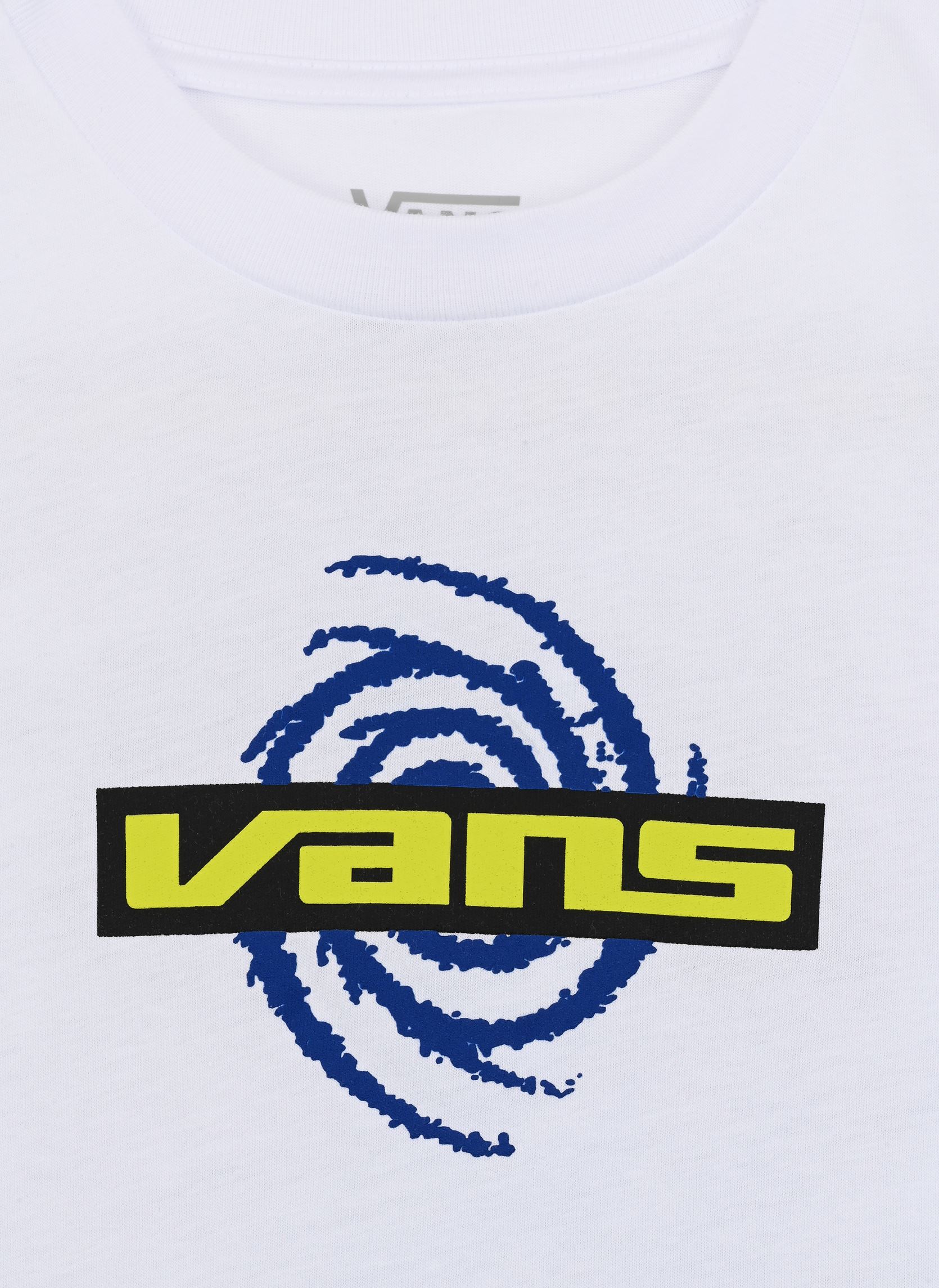 Kurzarm-T-Shirts Galaxy SS jungen weiß Vans Kurzarm-T-Shirts Galaxy SS jungen weiß WHITE