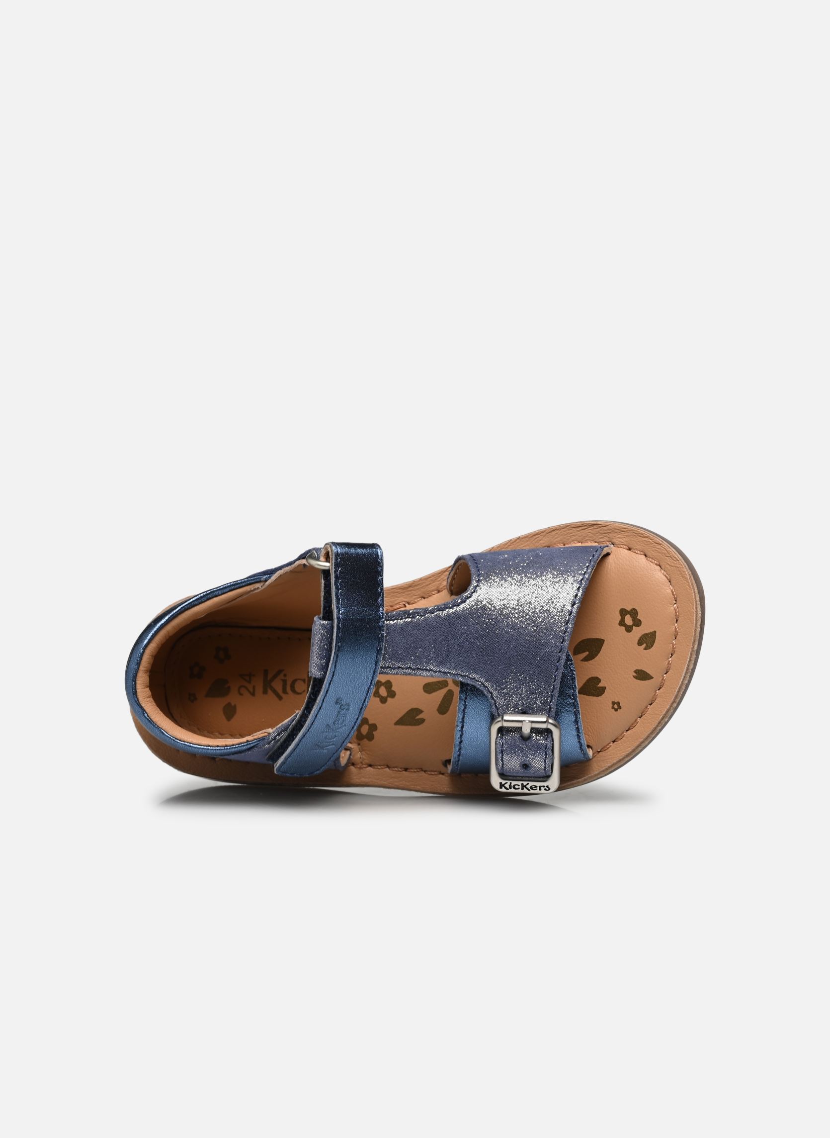 Sandalen DIAZZY meisjes zilver Kickers Sandalen DIAZZY meisjes zilver MARINE