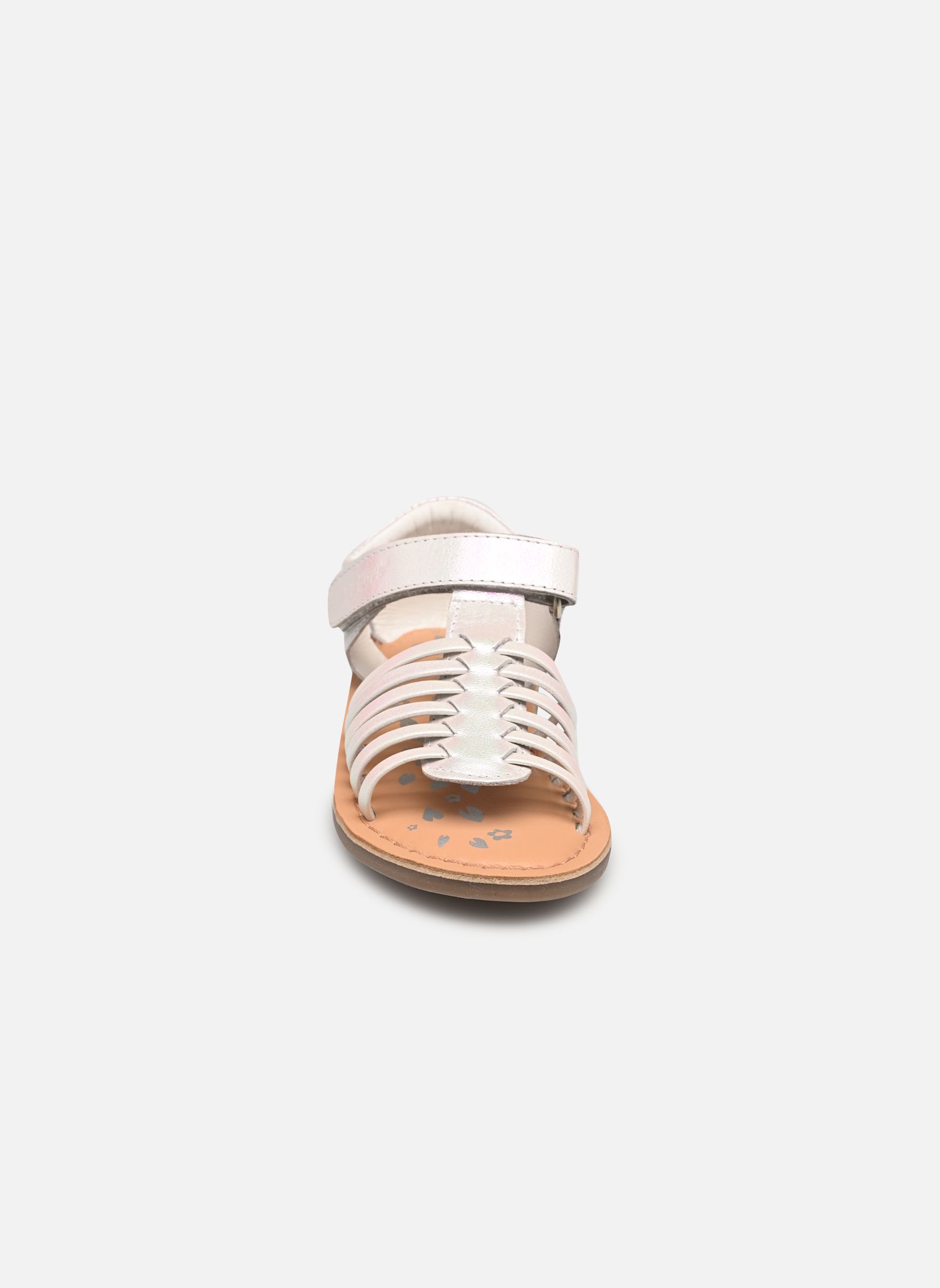 Sandales DIVSLIM fille blanc Kickers Sandales DIVSLIM fille blanc BLANC IRISE