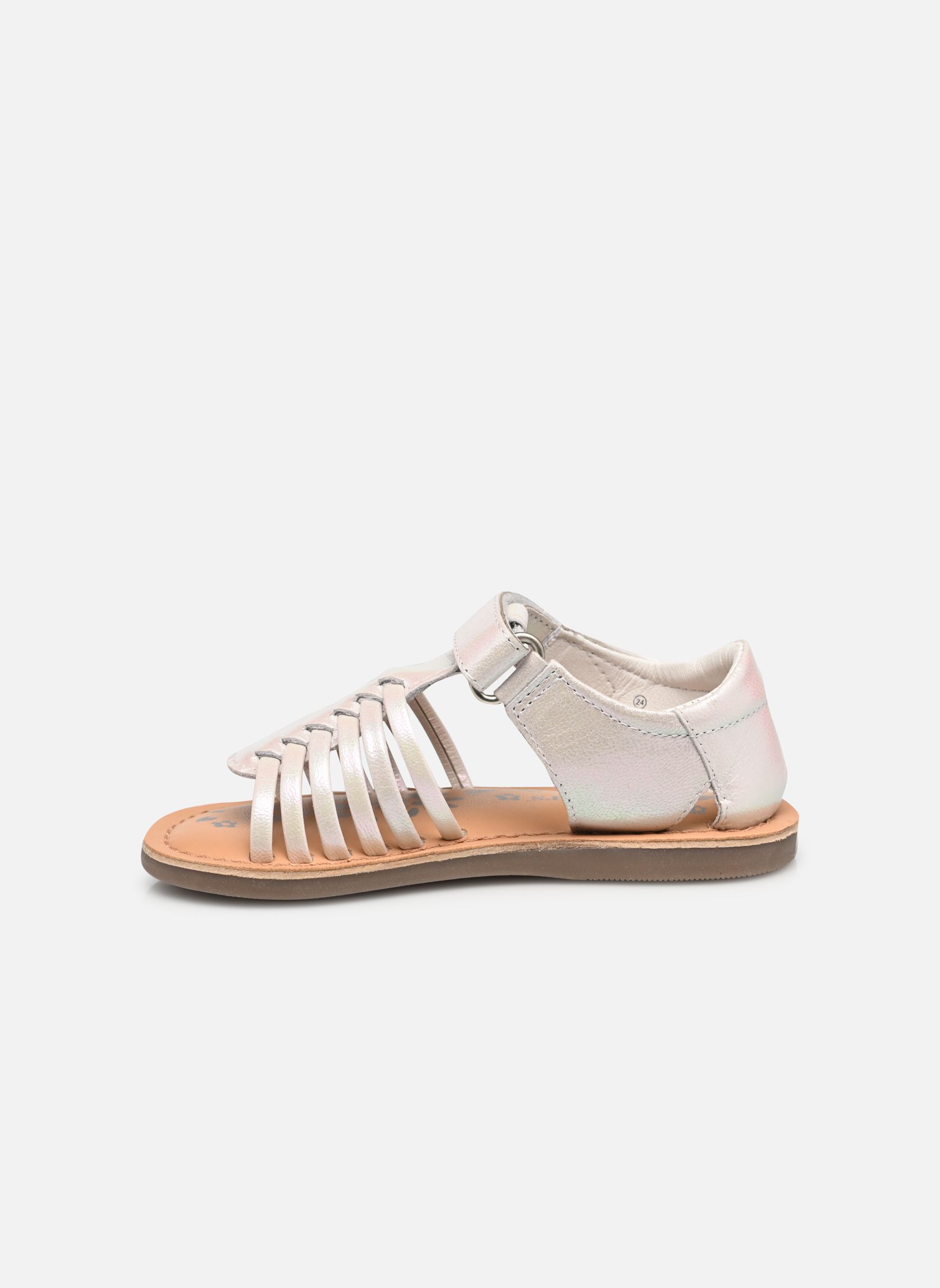 Sandales DIVSLIM fille blanc Kickers Sandales DIVSLIM fille blanc BLANC IRISE