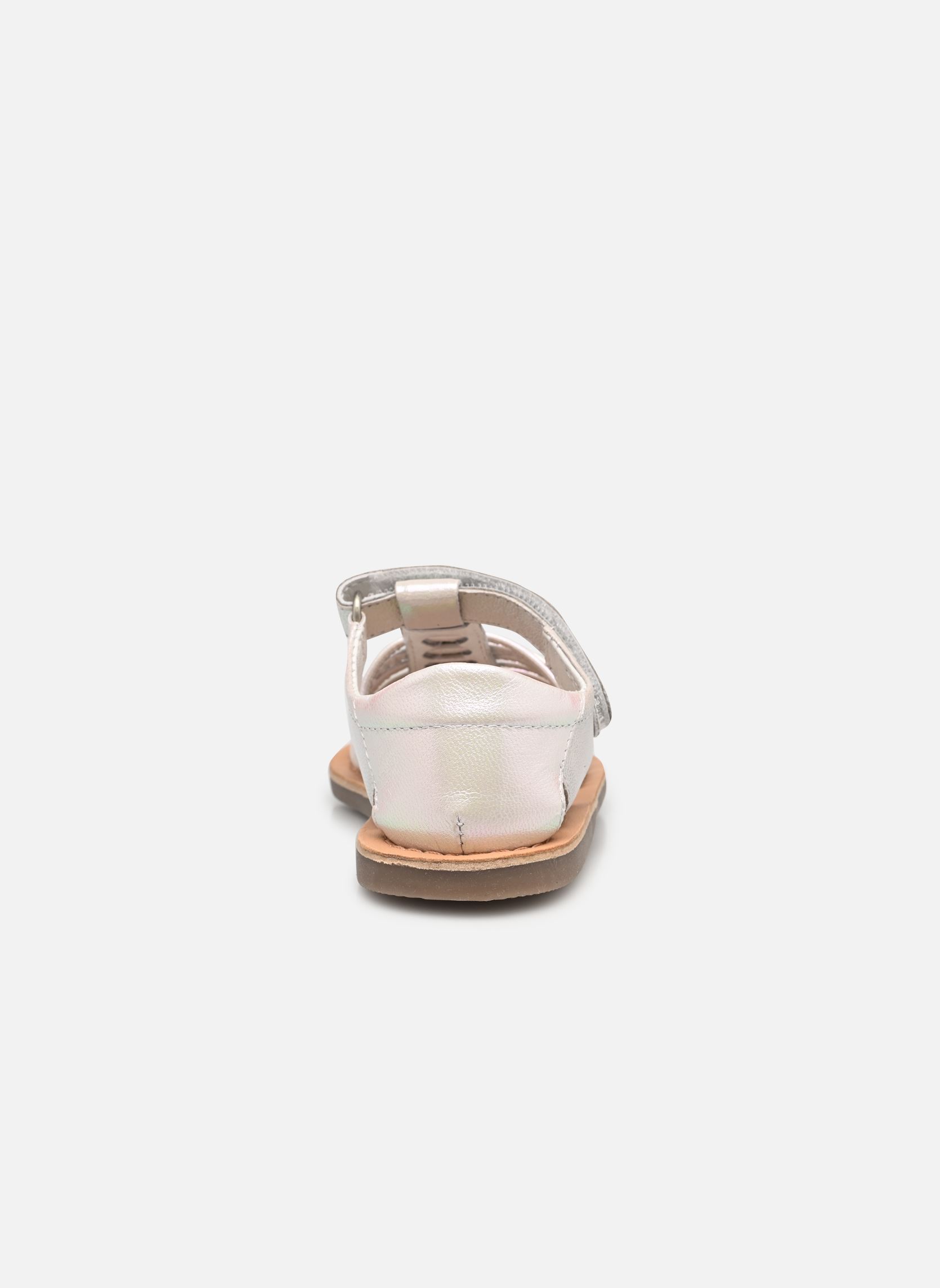 Sandales DIVSLIM fille blanc Kickers Sandales DIVSLIM fille blanc BLANC IRISE