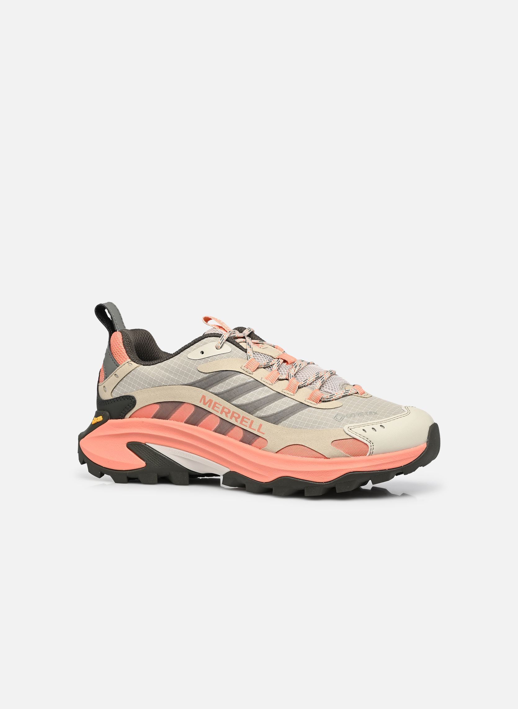 Sportschuhe MOAB SPEED 2 GORE-TEX W damen mehrfarbig Merrell Sportschuhe MOAB SPEED 2 GORE-TEX W damen mehrfarbig BASALT/VERMILLION
