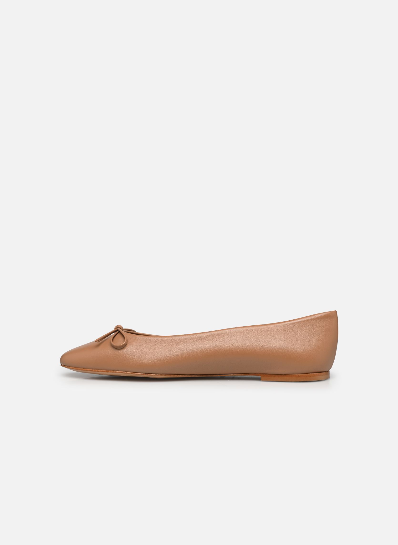 Klassische Ballerinas Bodil damen braun Flattered Klassische Ballerinas Bodil damen braun LEATHER COGNAC