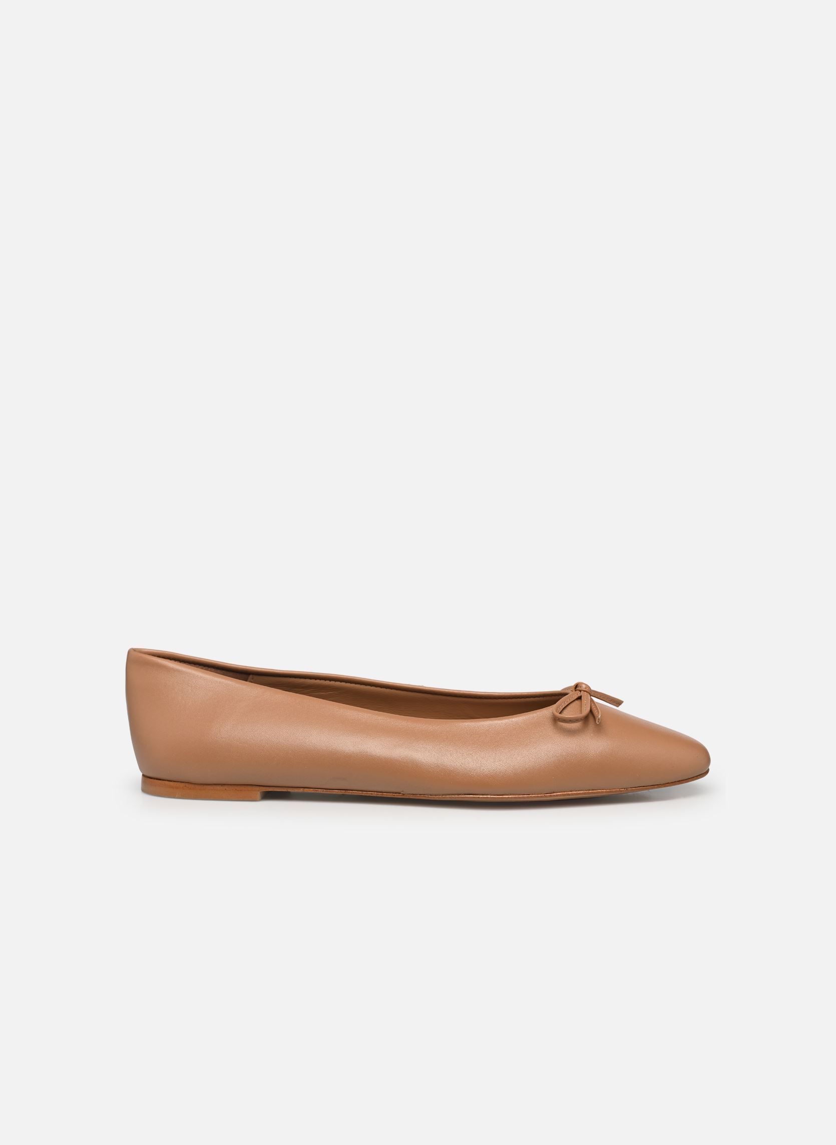 Klassische Ballerinas Bodil damen braun Flattered Klassische Ballerinas Bodil damen braun LEATHER COGNAC