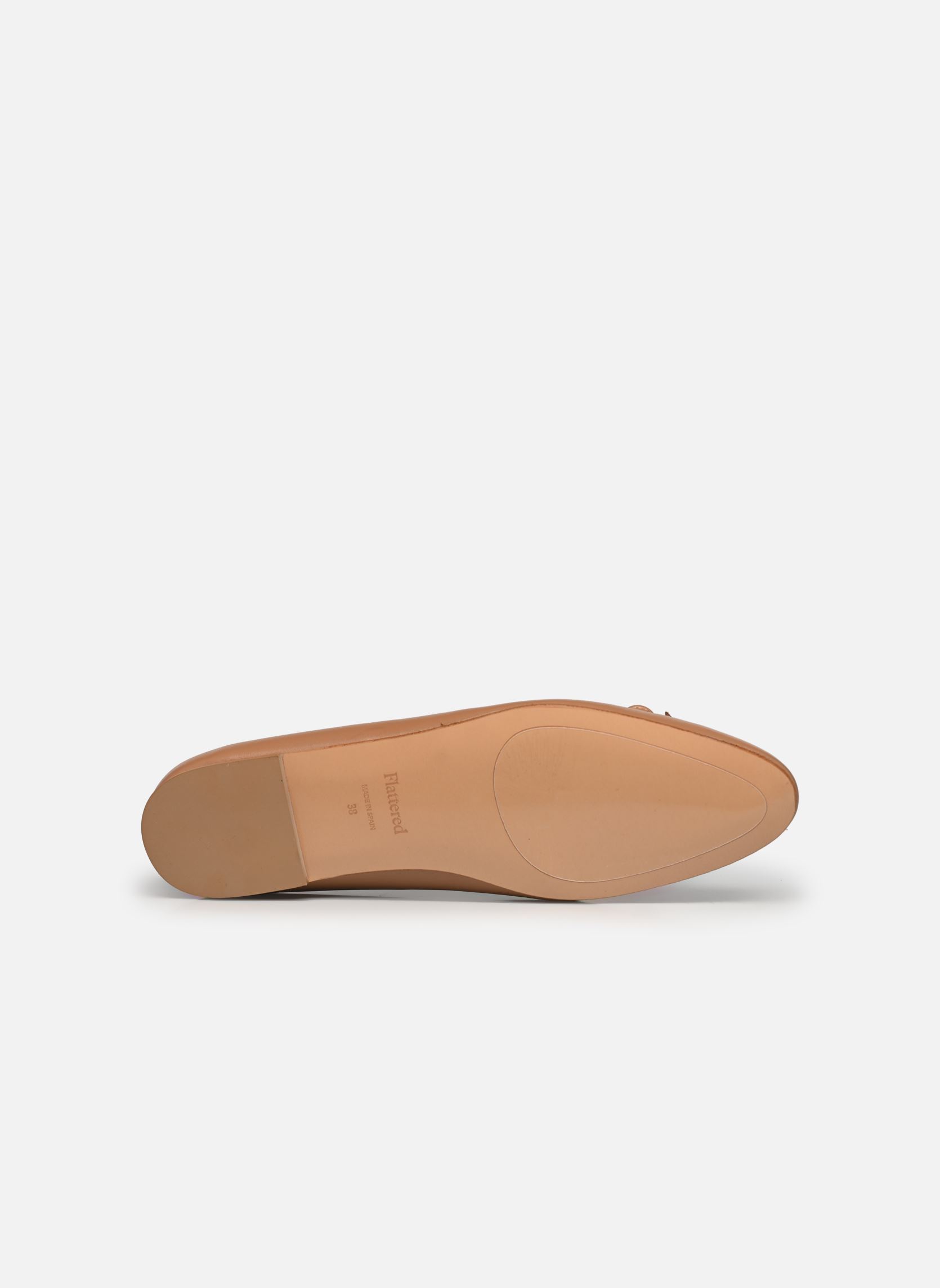 Klassische Ballerinas Bodil damen braun Flattered Klassische Ballerinas Bodil damen braun LEATHER COGNAC