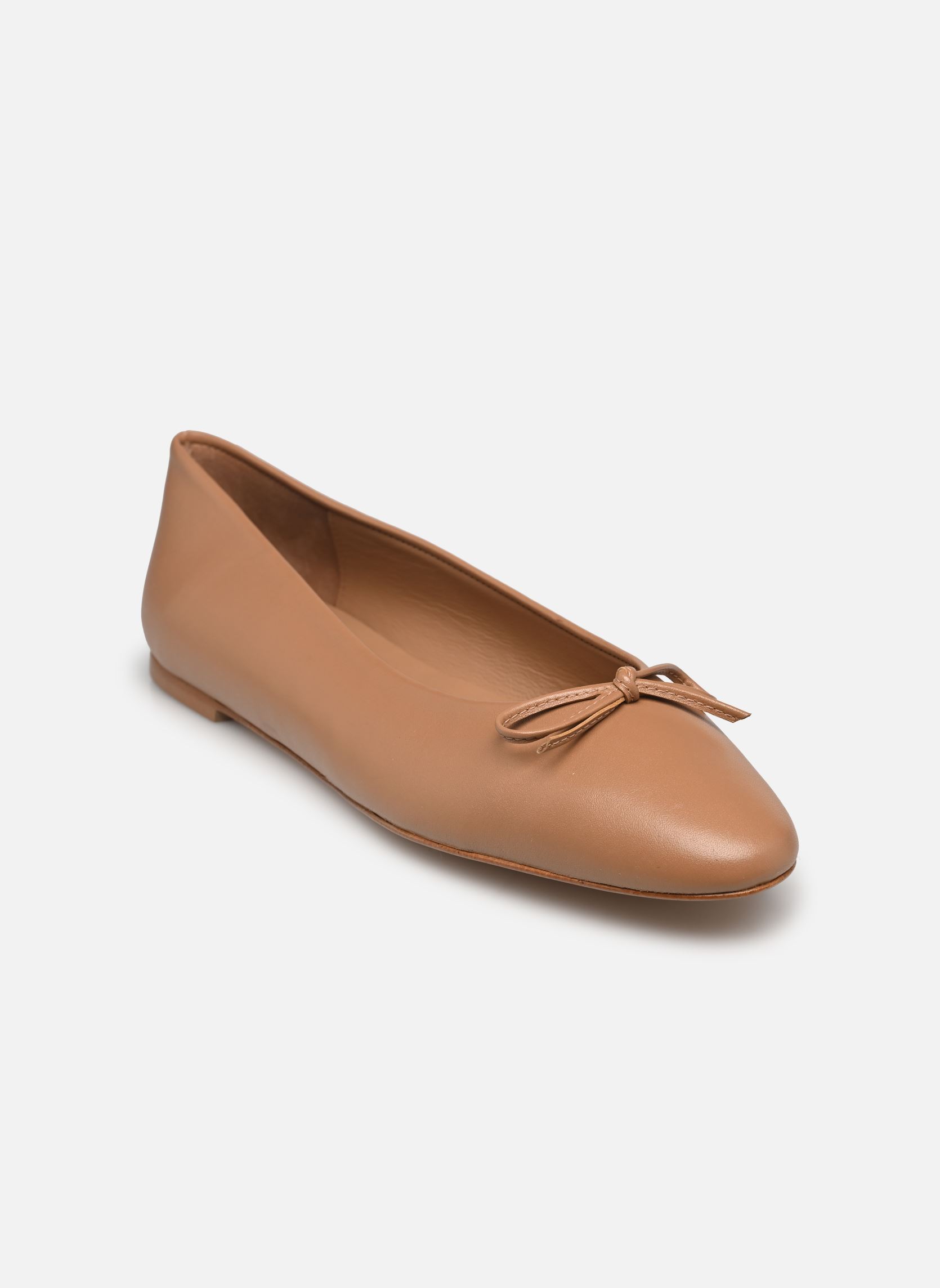 Klassische Ballerinas Bodil damen braun Flattered Klassische Ballerinas Bodil damen braun LEATHER COGNAC