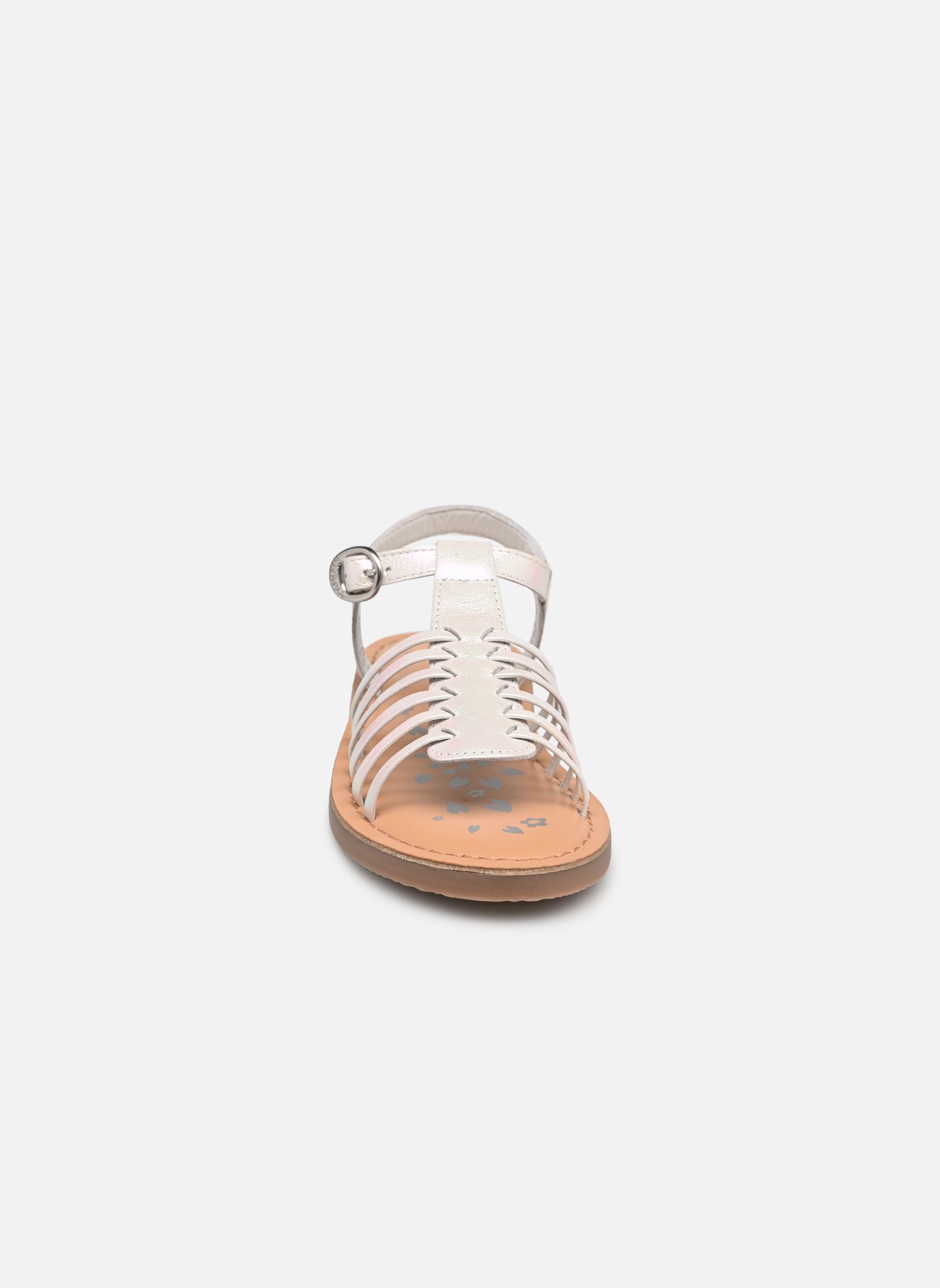 Sandales PREMSLIM fille blanc Kickers Sandales PREMSLIM fille blanc BLANC IRISE