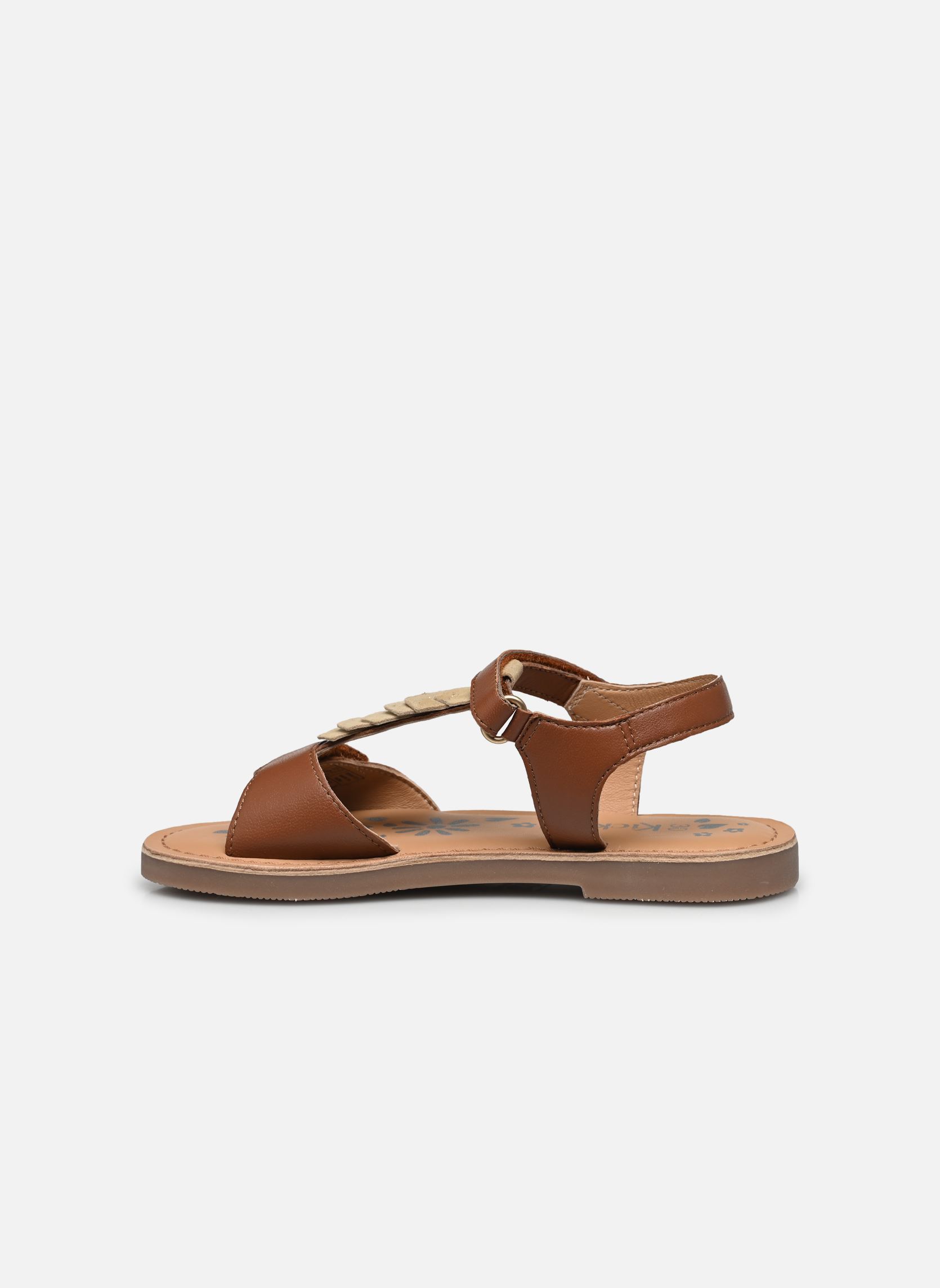 Sandalen PREZIOSA mädchen braun Kickers Sandalen PREZIOSA mädchen braun CAMEL OR