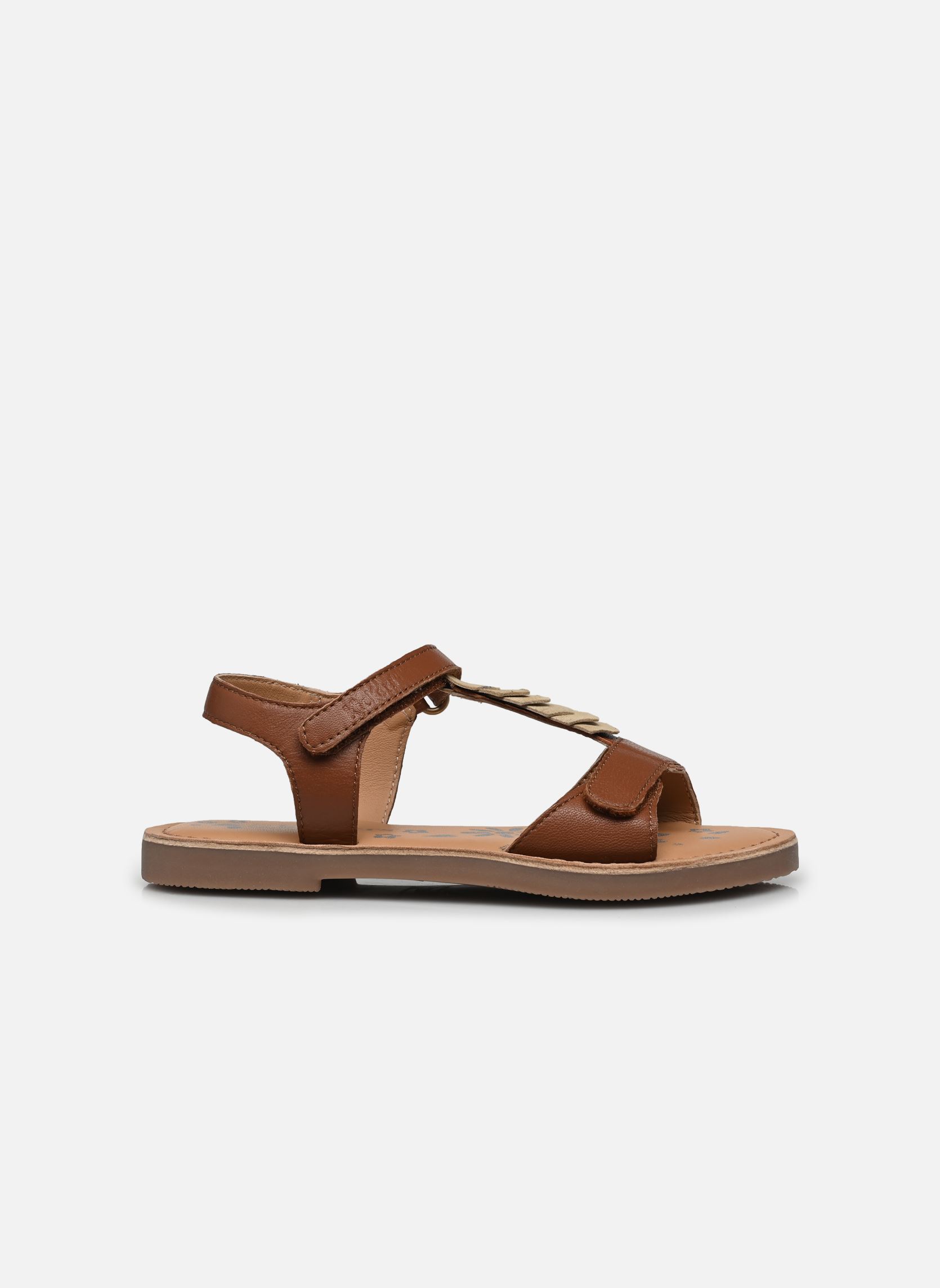 Sandalen PREZIOSA mädchen braun Kickers Sandalen PREZIOSA mädchen braun CAMEL OR