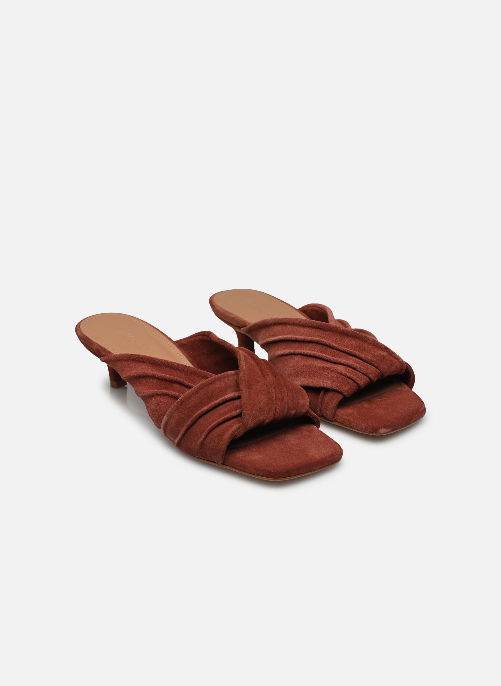 Pantoletten und Clogs Emi damen braun Flattered Pantoletten und Clogs Emi damen braun RUST SUEDE