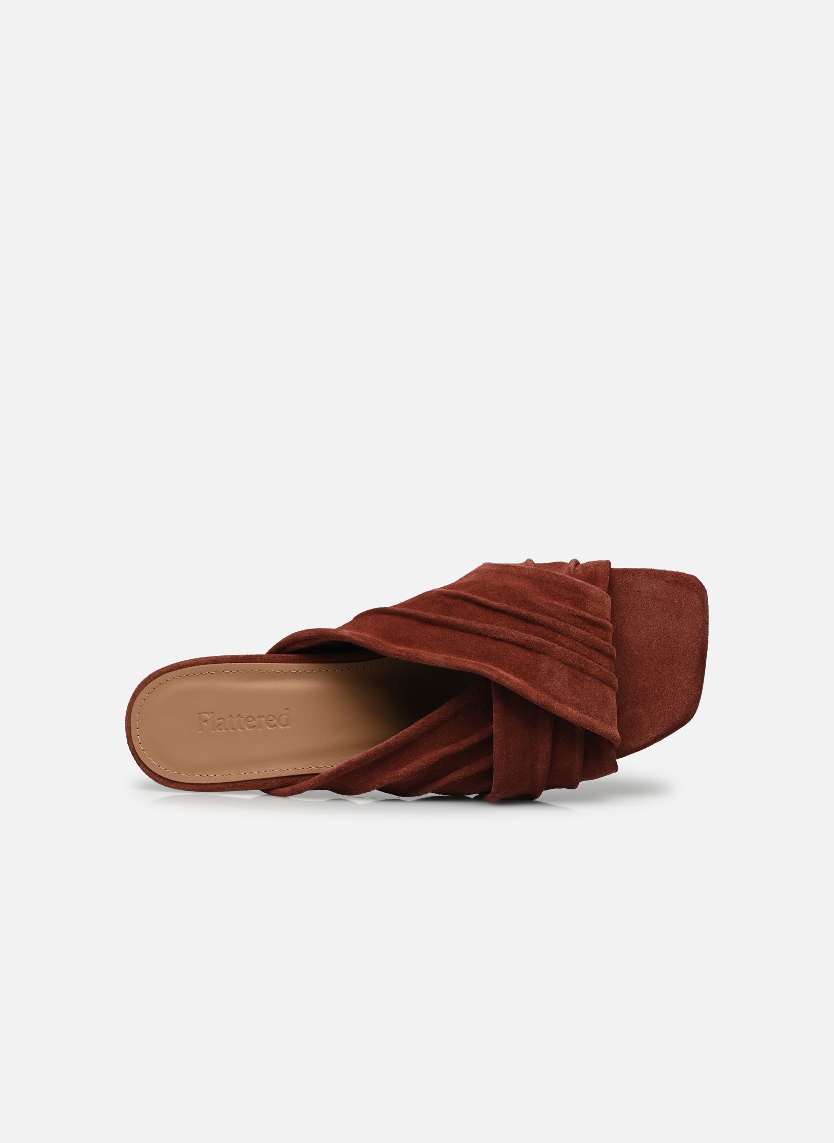 Pantoletten und Clogs Emi damen braun Flattered Pantoletten und Clogs Emi damen braun RUST SUEDE