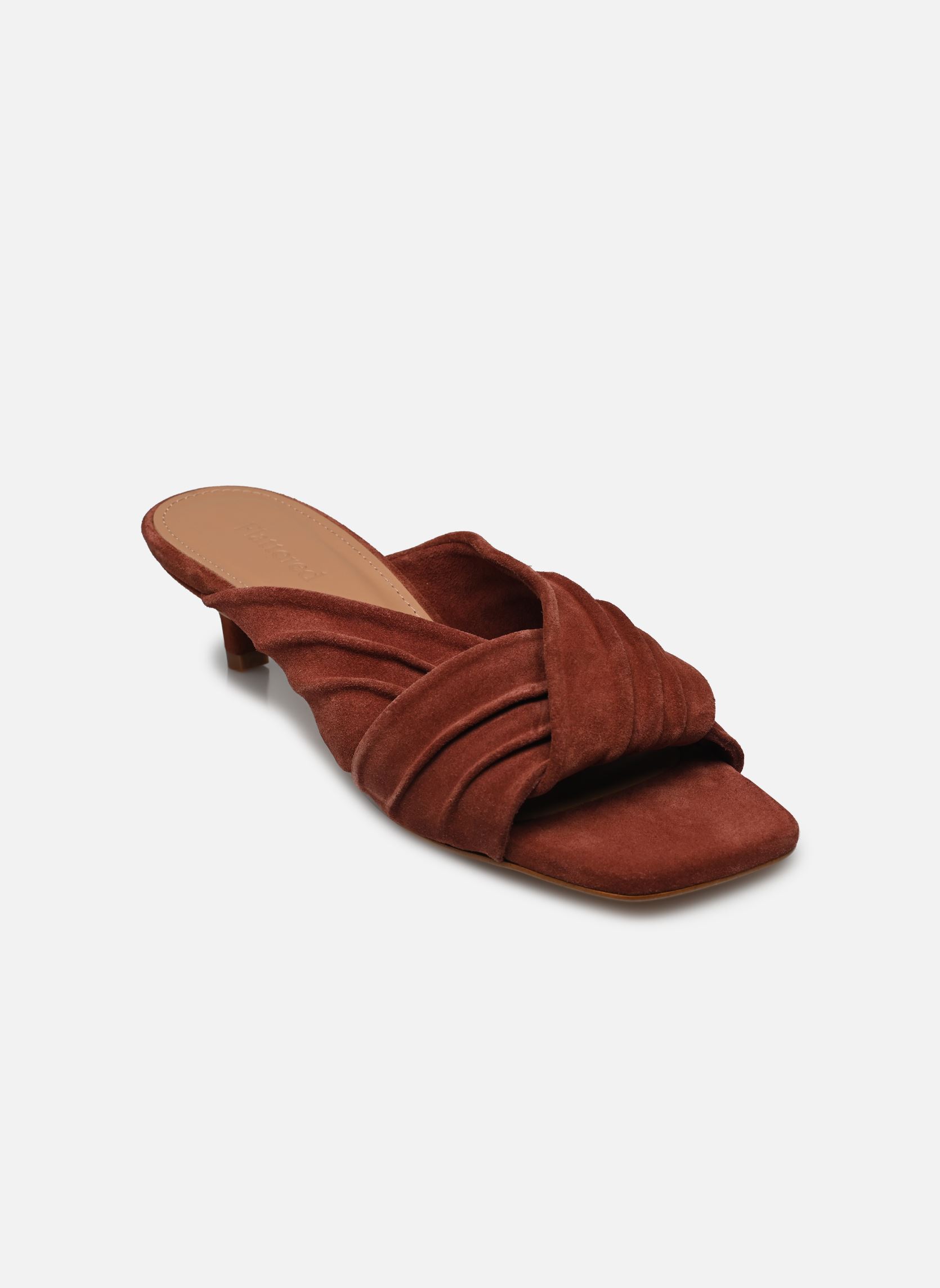 Pantoletten und Clogs Emi damen braun Flattered Pantoletten und Clogs Emi damen braun RUST SUEDE
