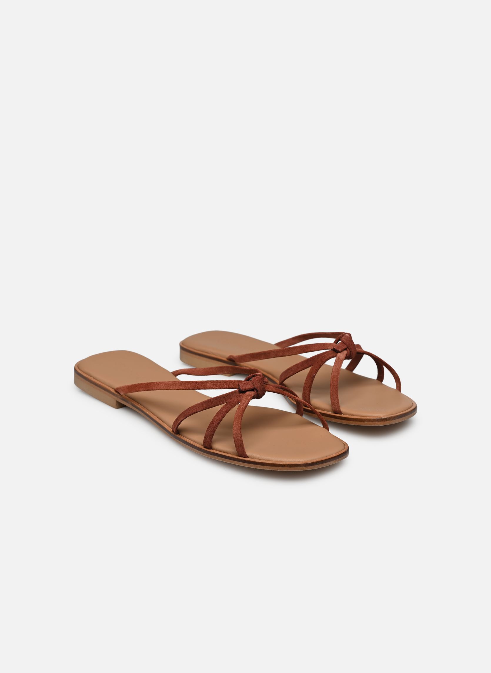 Mules et sabots Mimosa femme marron Flattered Mules et sabots Mimosa femme marron RUST