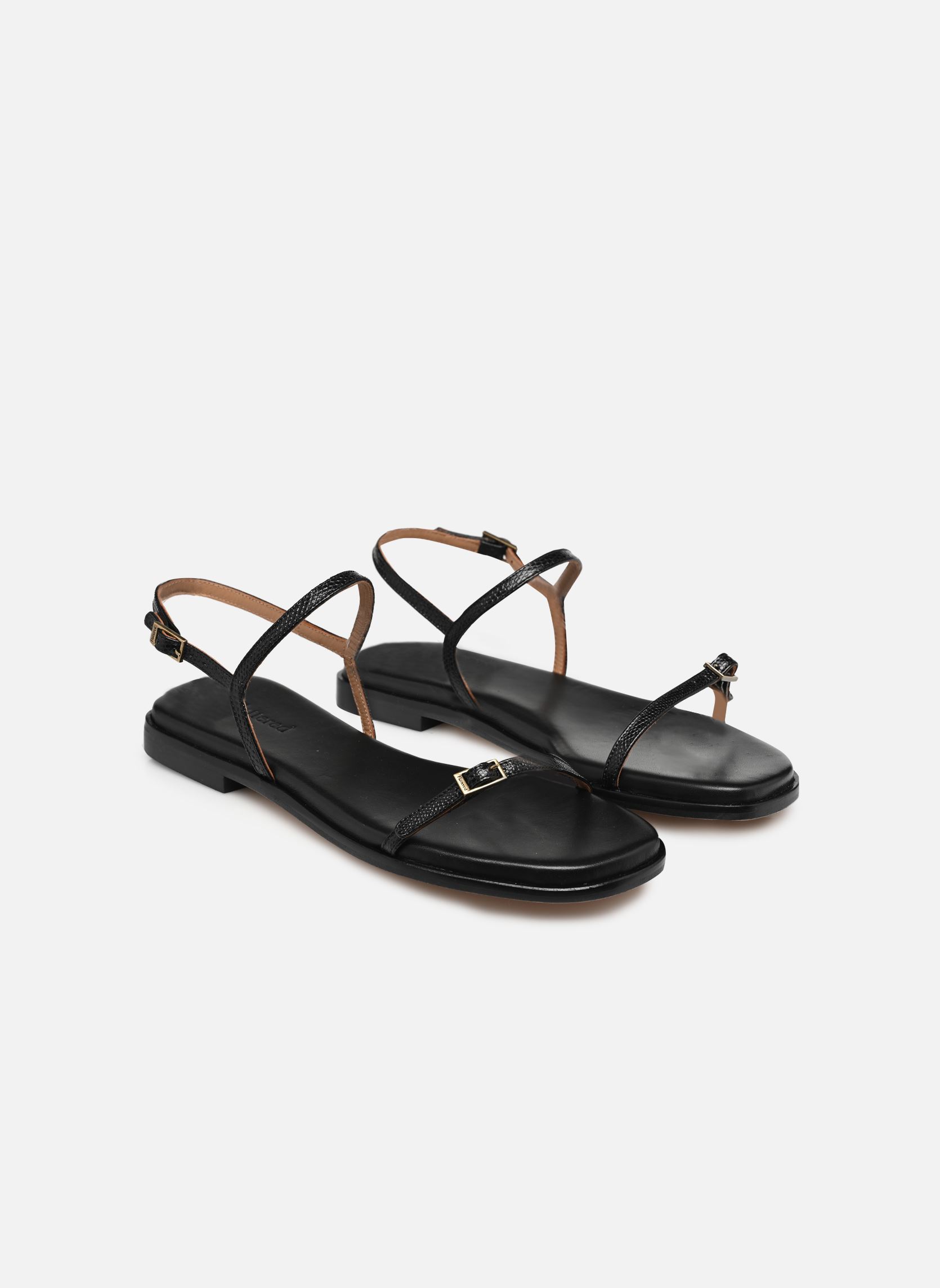 Flache Sandalen Alice damen schwarz Flattered Flache Sandalen Alice damen schwarz BLACK