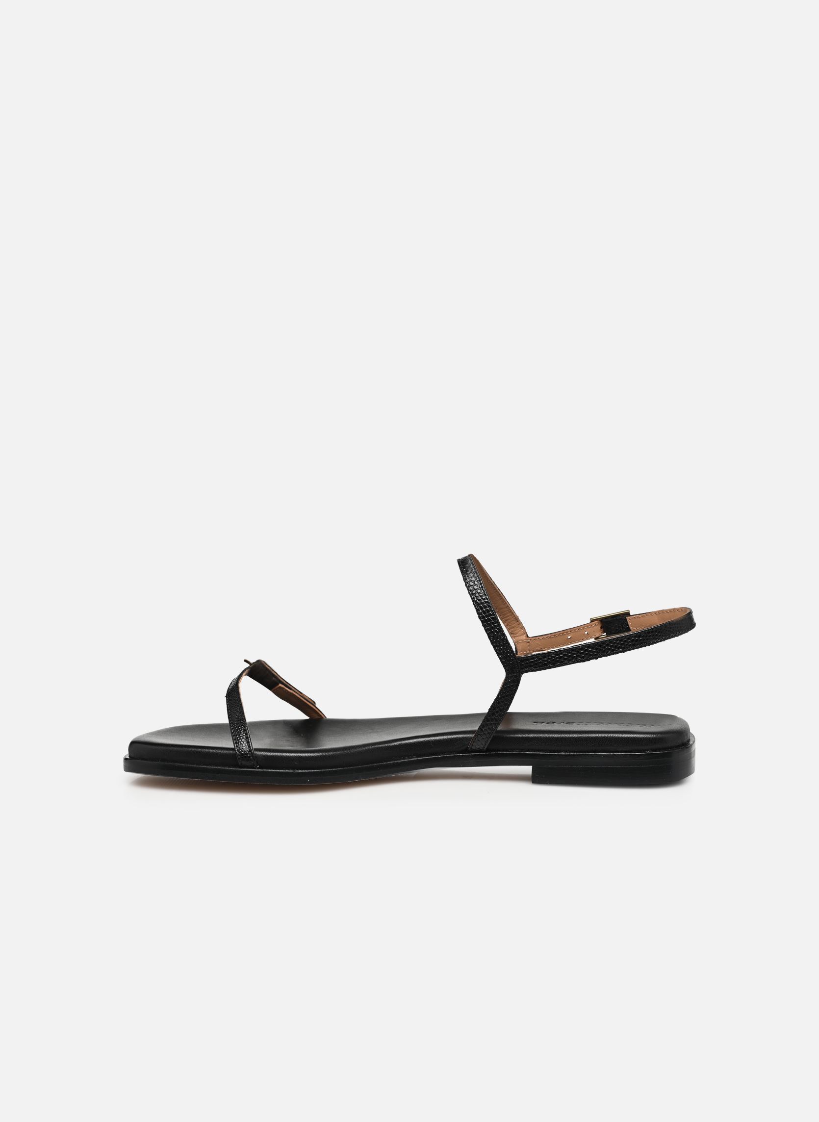 Flache Sandalen Alice damen schwarz Flattered Flache Sandalen Alice damen schwarz BLACK