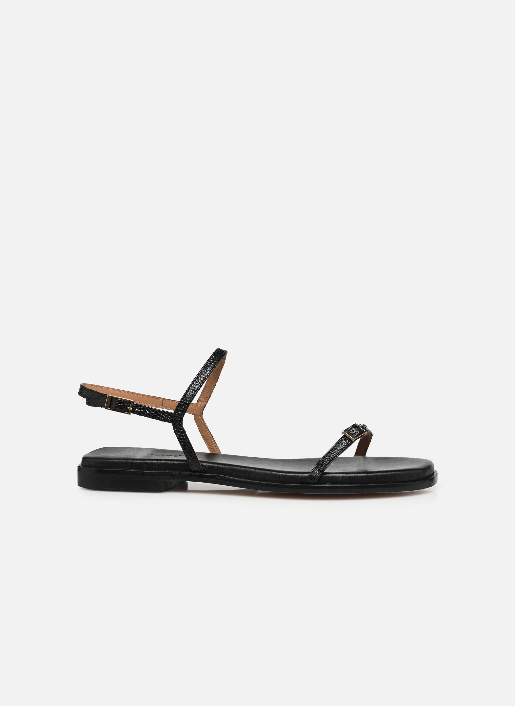 Flache Sandalen Alice damen schwarz Flattered Flache Sandalen Alice damen schwarz BLACK