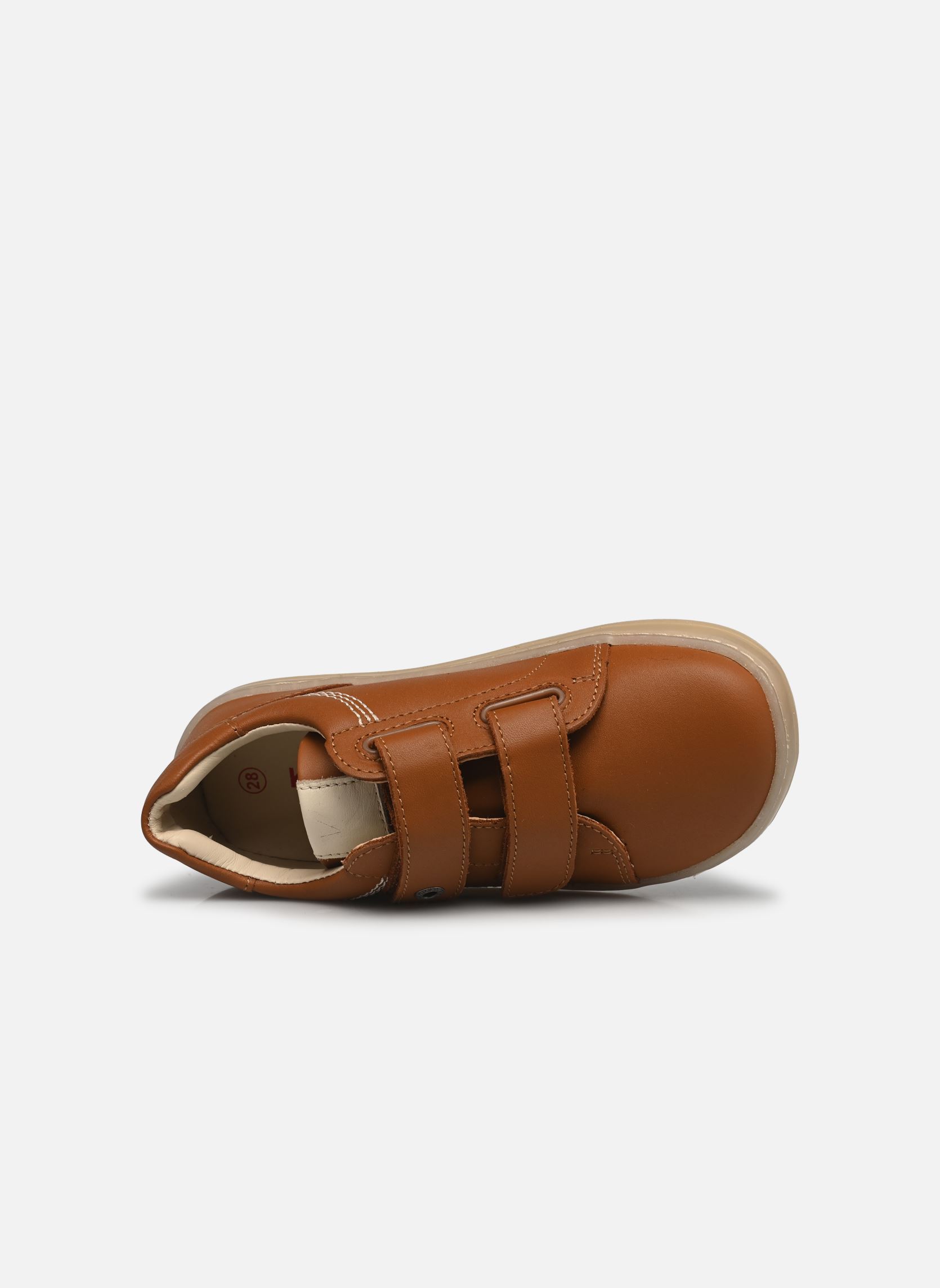 Baskets basses KICKBOOST garçon marron Kickers Baskets basses KICKBOOST garçon marron CAMEL