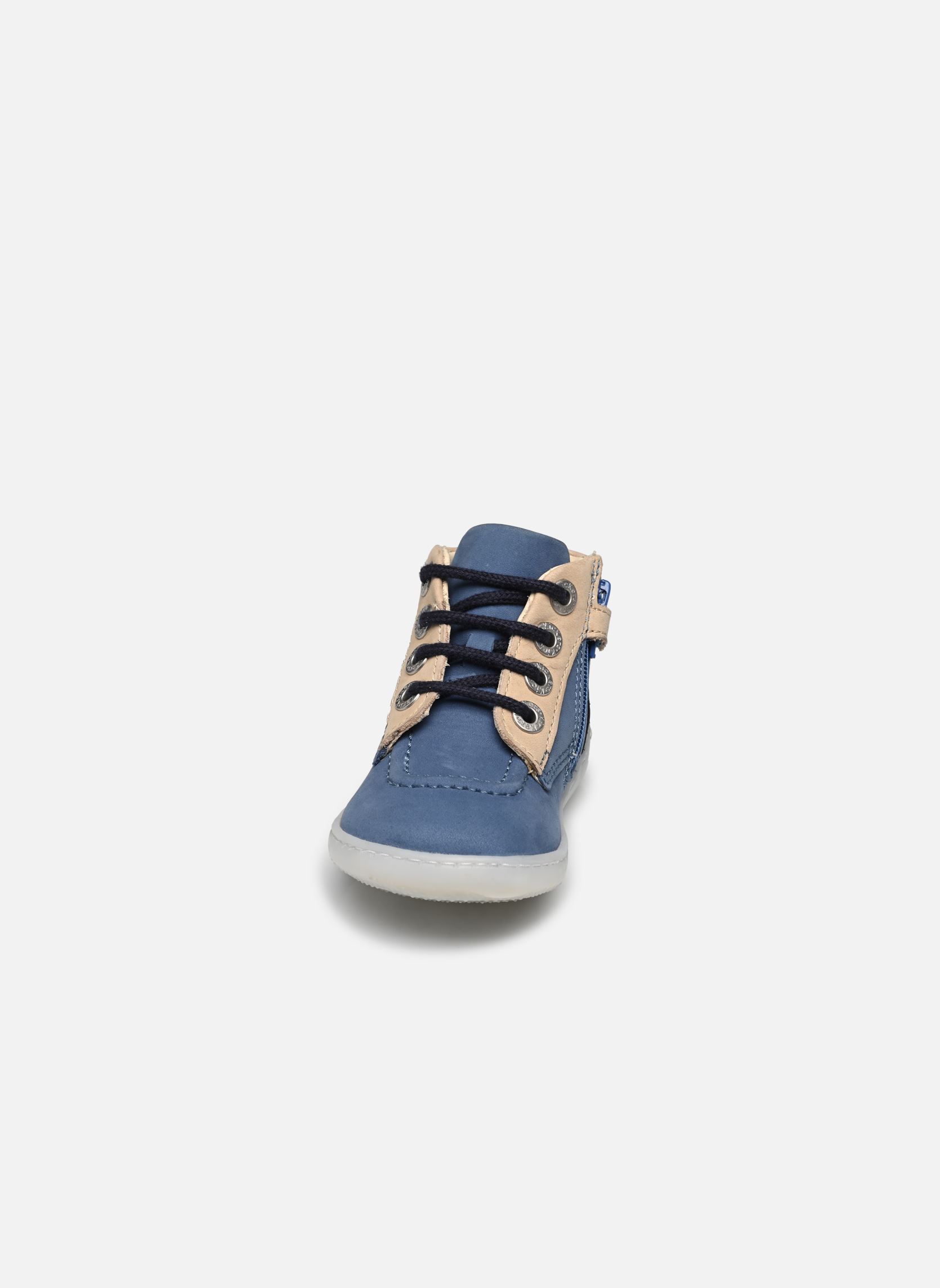 Stiefeletten / Ankle Boots KICKICONIC jungen blau Kickers Stiefeletten / Ankle Boots KICKICONIC jungen blau BLEU BEIGE MARINE