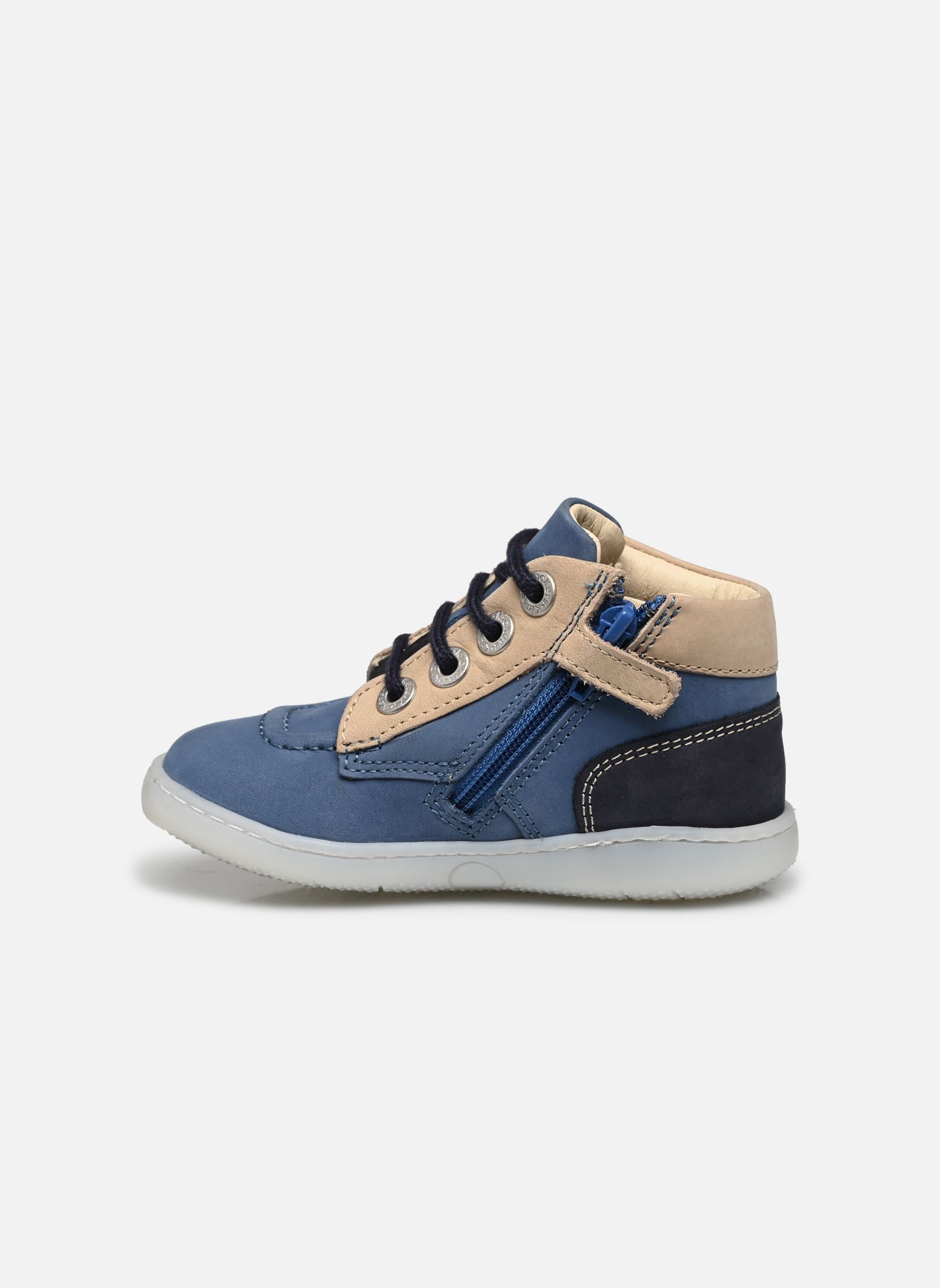 Stiefeletten / Ankle Boots KICKICONIC jungen blau Kickers Stiefeletten / Ankle Boots KICKICONIC jungen blau BLEU BEIGE MARINE