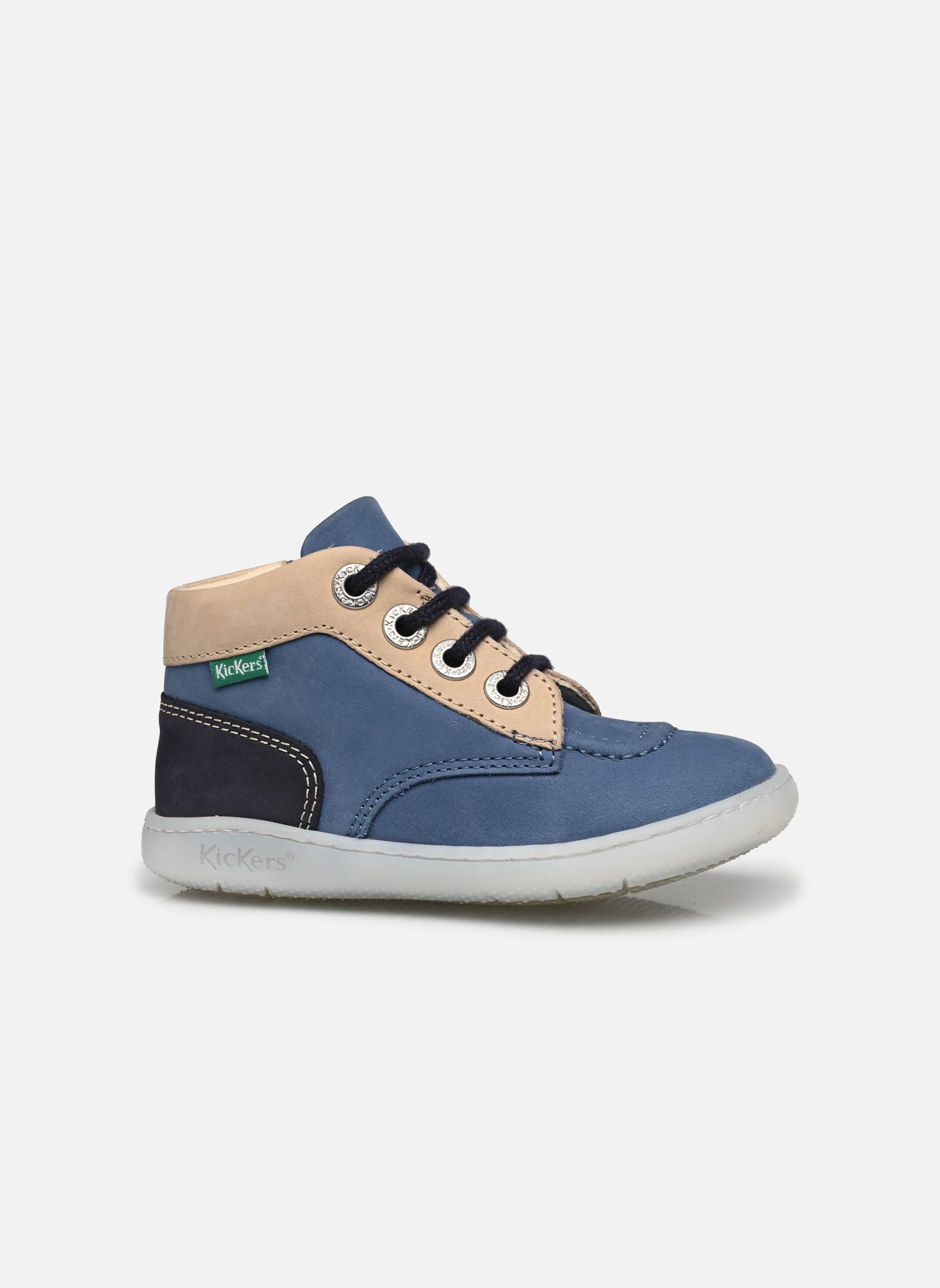 Stiefeletten / Ankle Boots KICKICONIC jungen blau Kickers Stiefeletten / Ankle Boots KICKICONIC jungen blau BLEU BEIGE MARINE