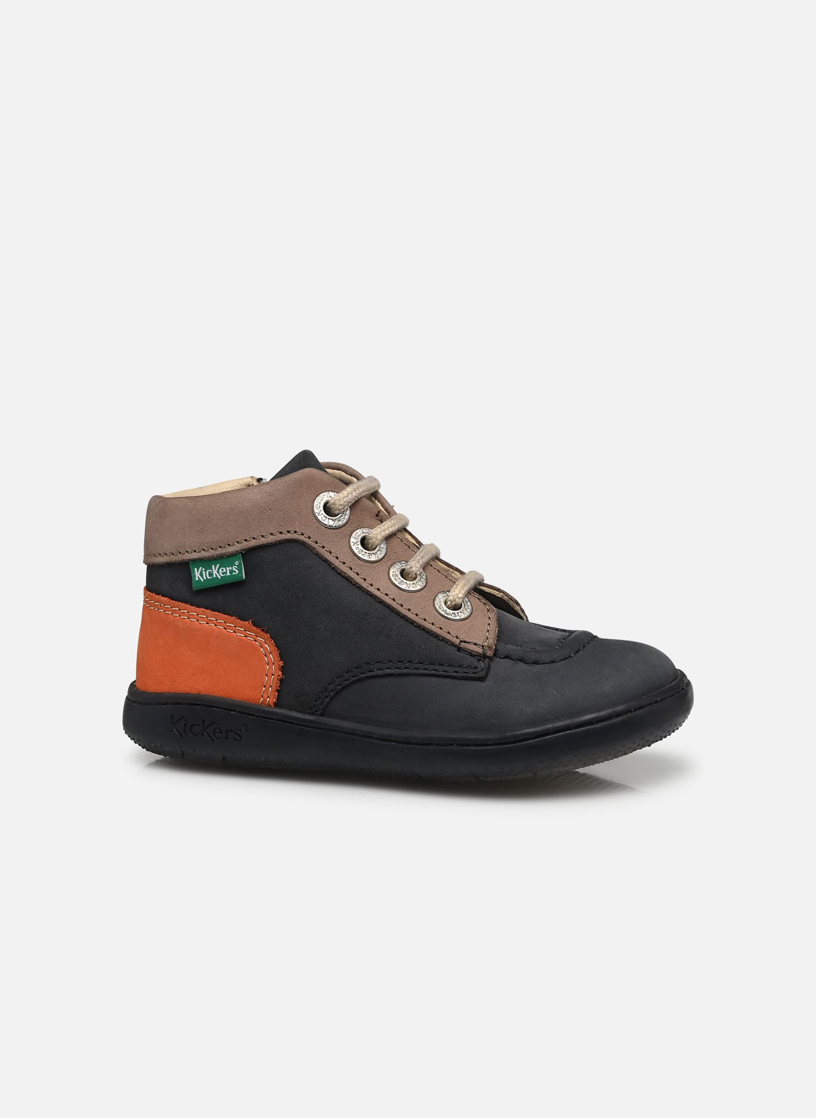 Stiefeletten / Ankle Boots KICKICONIC blau Kickers Stiefeletten / Ankle Boots KICKICONIC blau MARINE TAUPE ORANGE