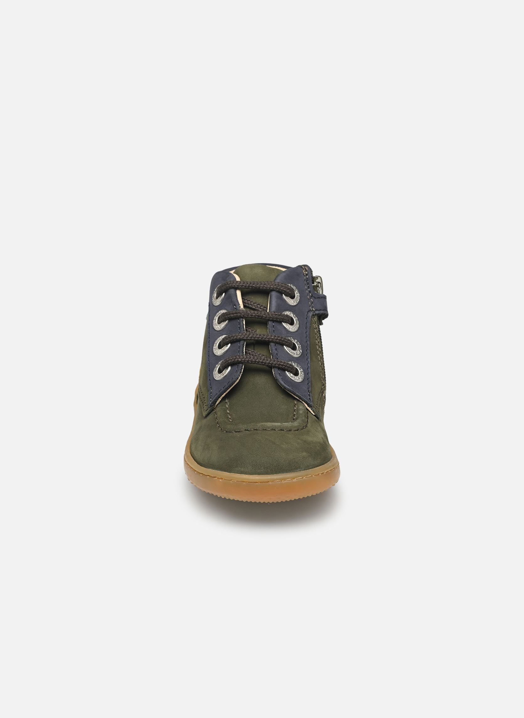 Stiefeletten / Ankle Boots KICKICONIC grün Kickers Stiefeletten / Ankle Boots KICKICONIC grün KAKI JAUNE