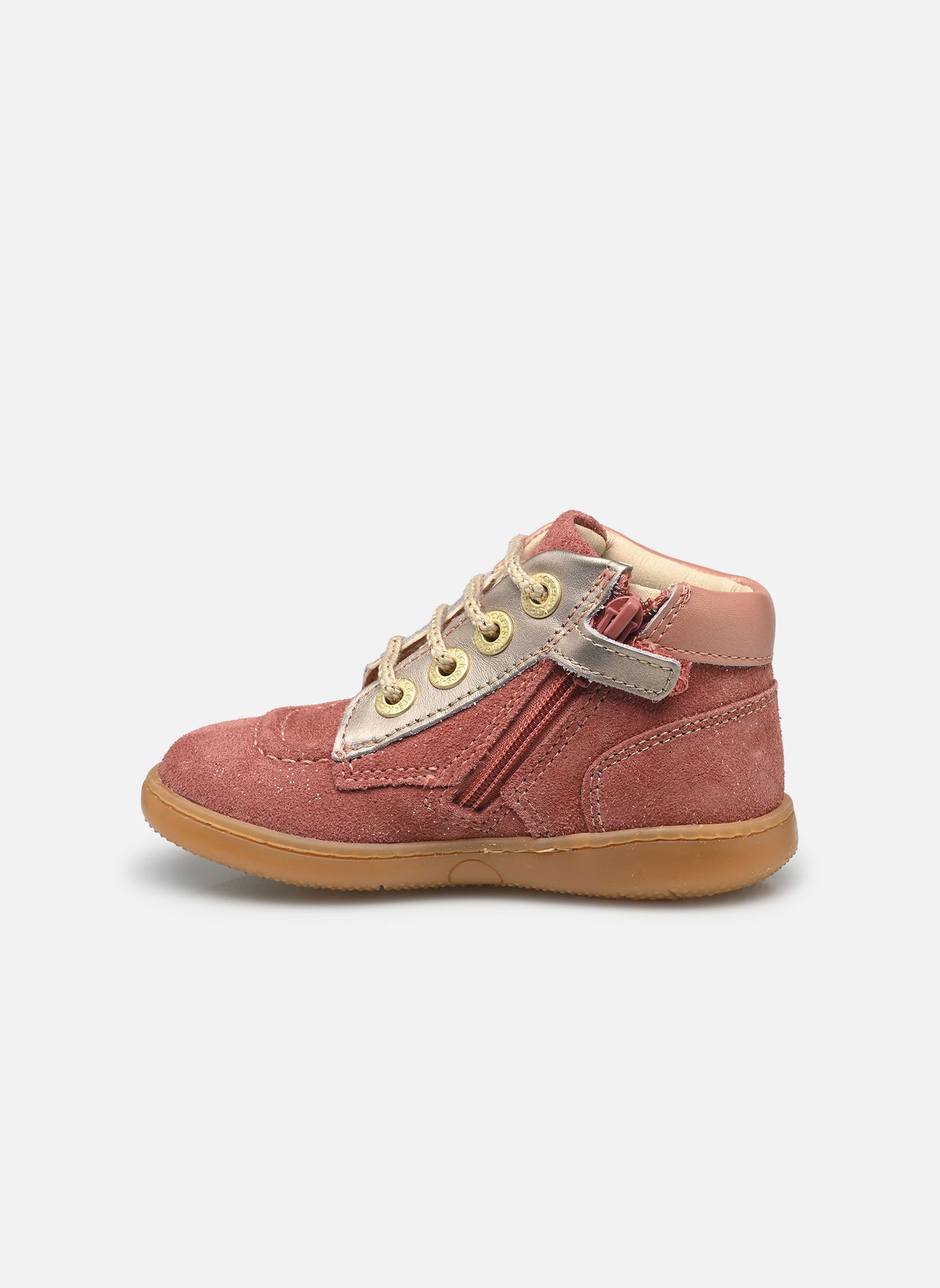 Bottines KICKICONIC fille rose Kickers Bottines KICKICONIC fille rose ROSE CLAIR BRILLANT