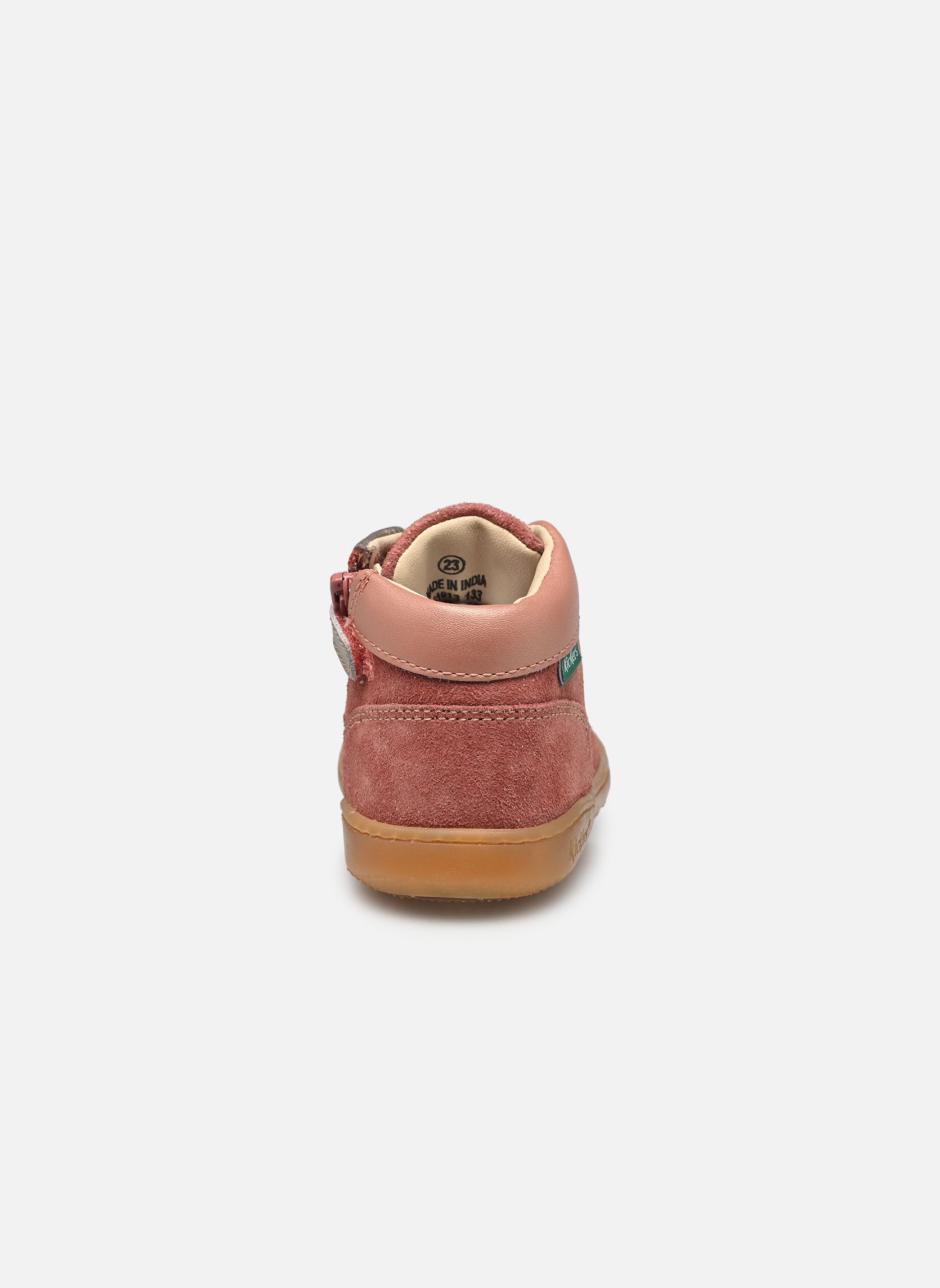 Bottines KICKICONIC fille rose Kickers Bottines KICKICONIC fille rose ROSE CLAIR BRILLANT