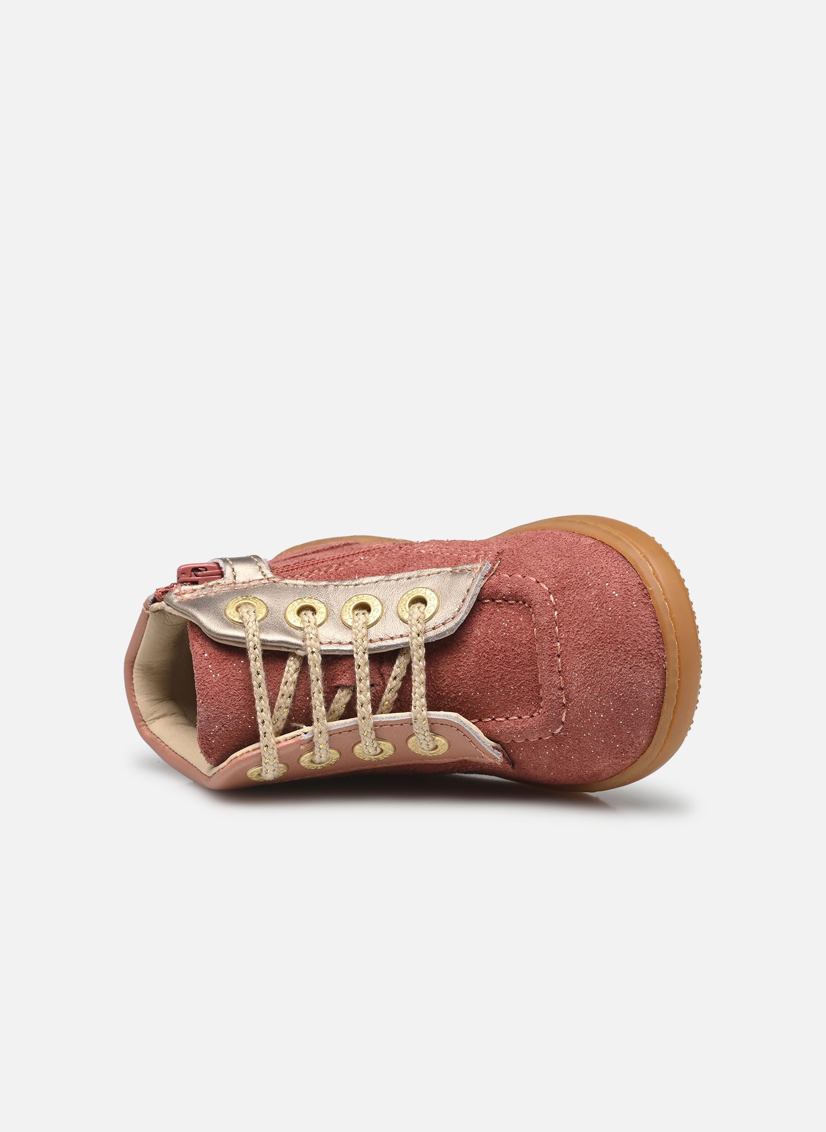 Bottines KICKICONIC fille rose Kickers Bottines KICKICONIC fille rose ROSE CLAIR BRILLANT