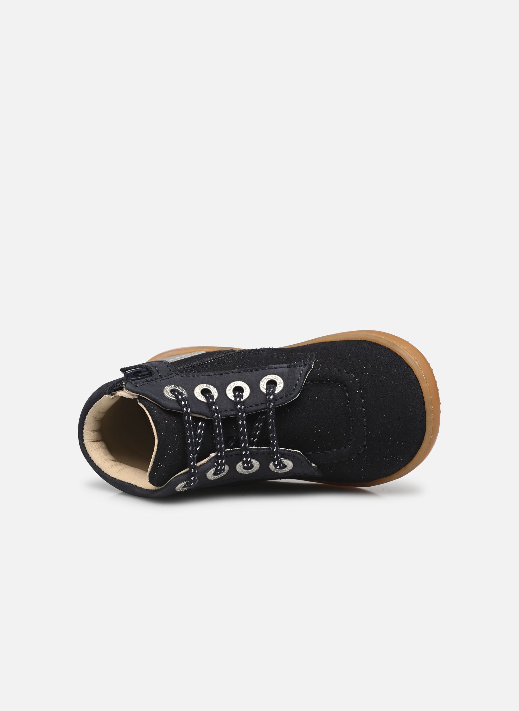 Bottines KICKICONIC fille bleu Kickers Bottines KICKICONIC fille bleu MARINE ARGENT