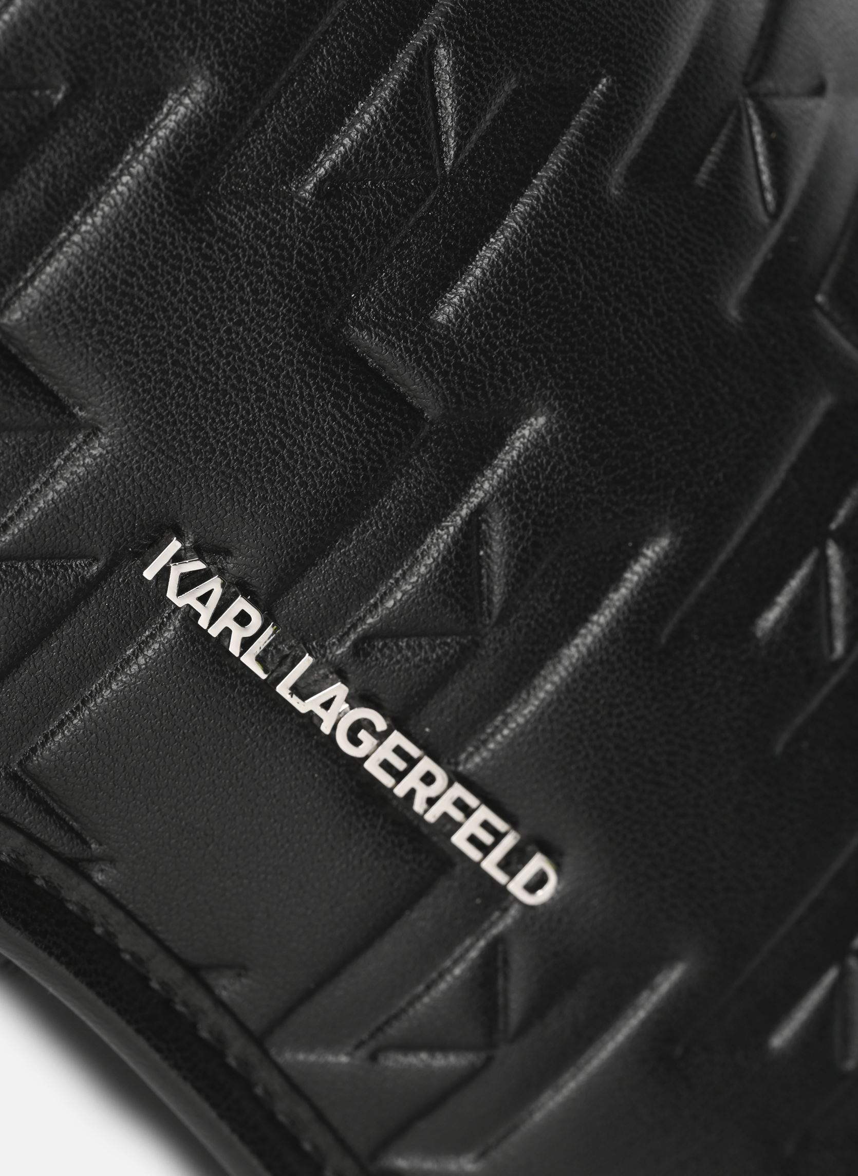 Schoudertassen Seven element shb embossed dames zwart Karl Lagerfeld Schoudertassen Seven element shb embossed dames zwart BLACK