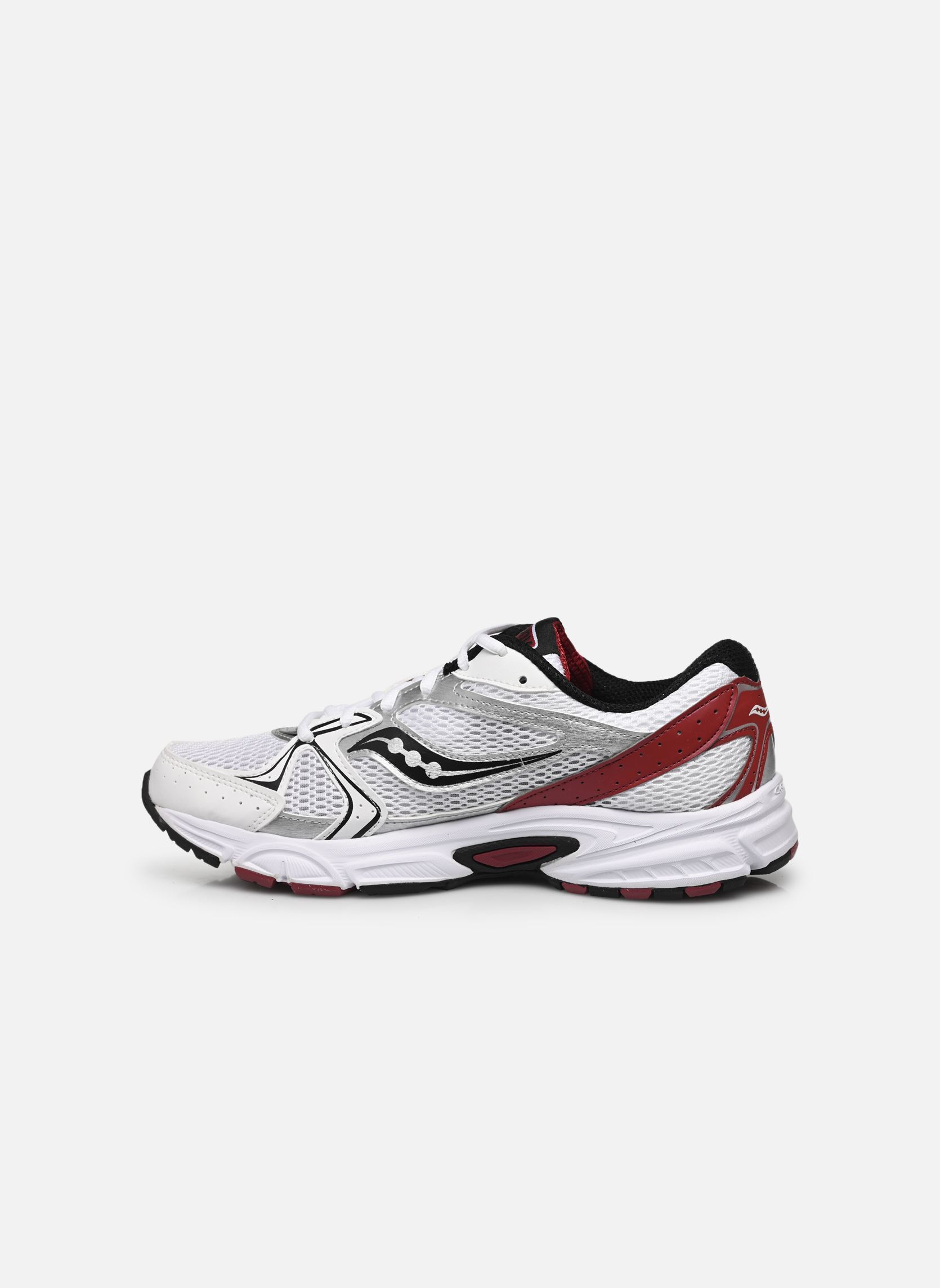 Baskets running Ride Millennium M homme blanc Saucony Baskets running Ride Millennium M homme blanc WHITE/RED