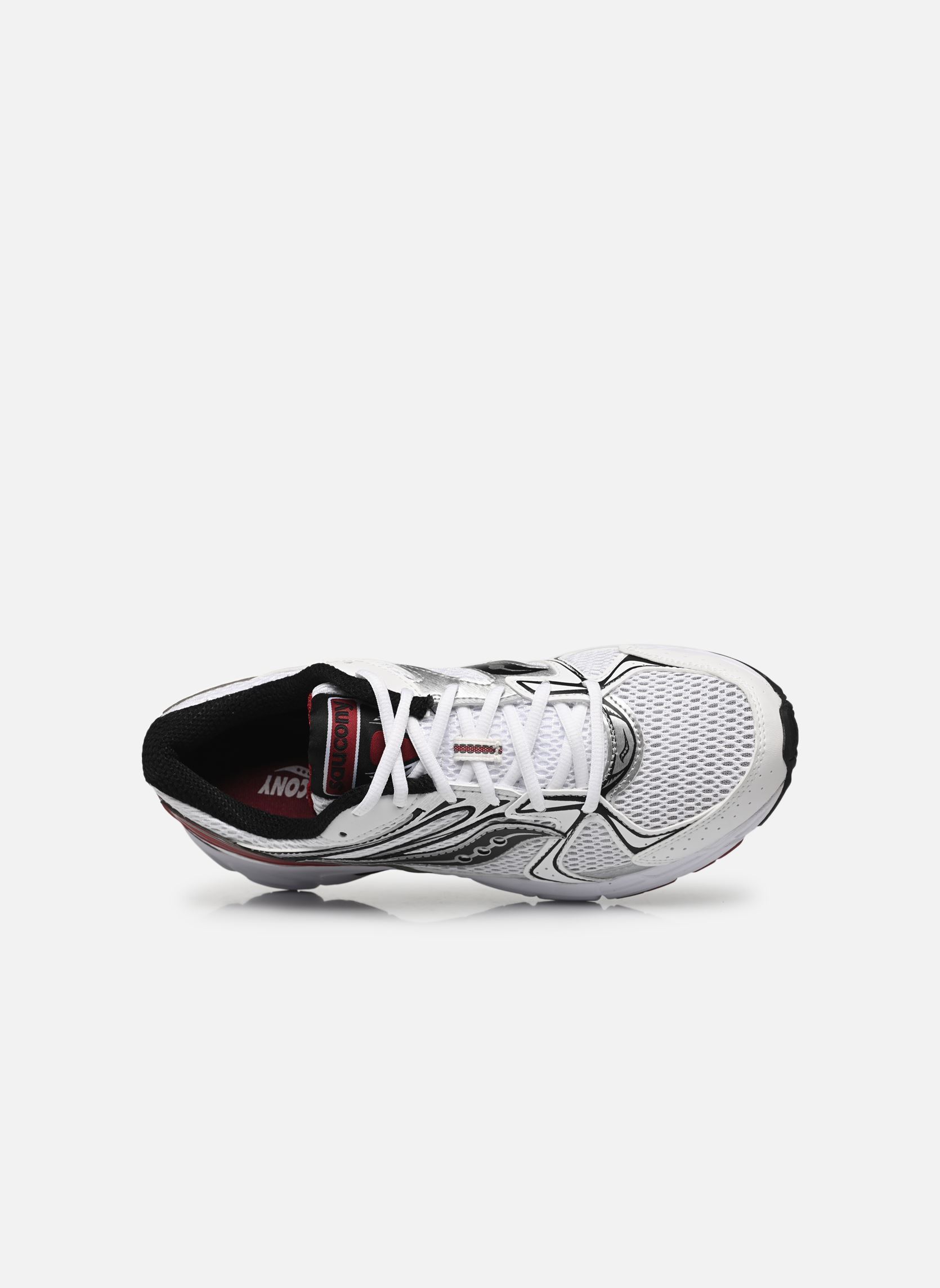 Baskets running Ride Millennium M homme blanc Saucony Baskets running Ride Millennium M homme blanc WHITE/RED