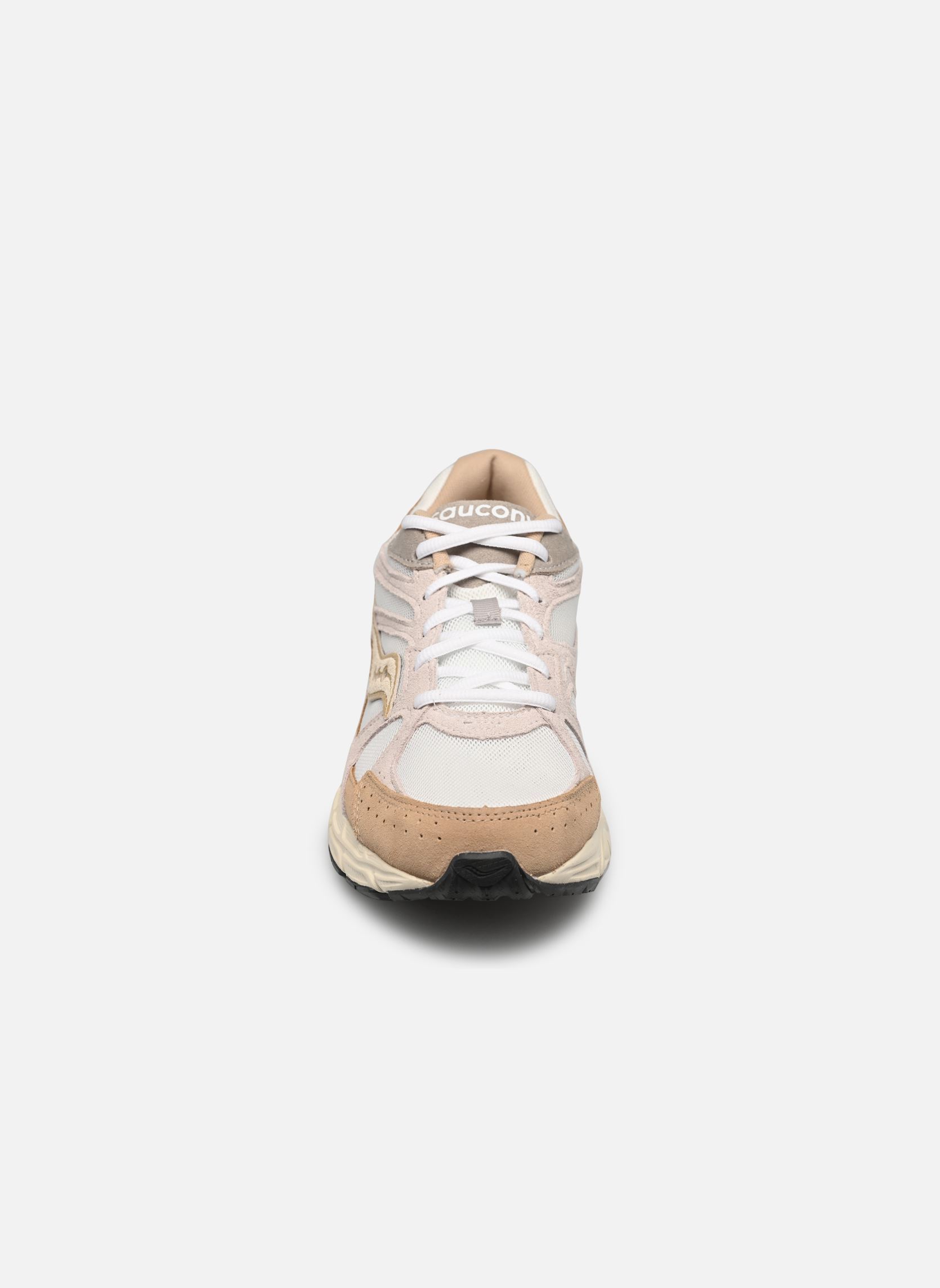 Baskets running Ride Millennium M homme blanc Saucony Baskets running Ride Millennium M homme blanc WHITE/SAND