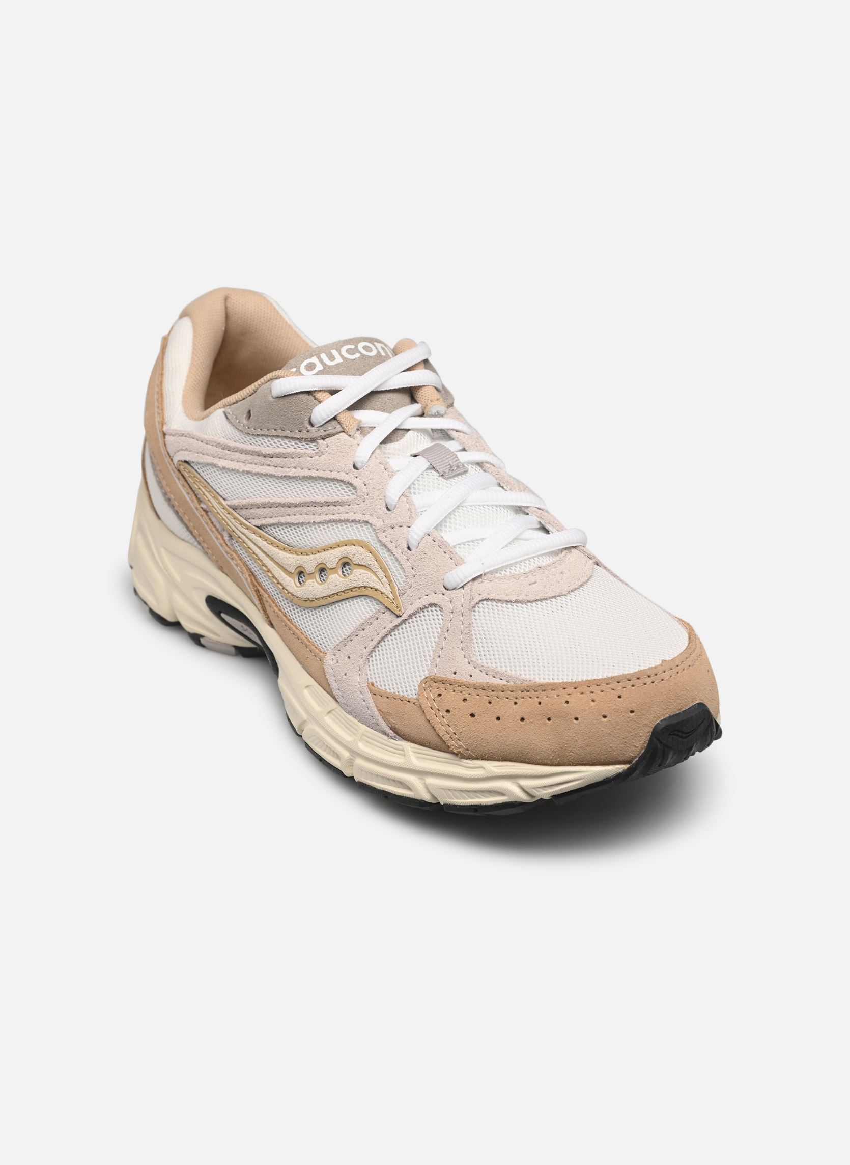 Baskets running Ride Millennium M homme blanc Saucony Baskets running Ride Millennium M homme blanc WHITE/SAND