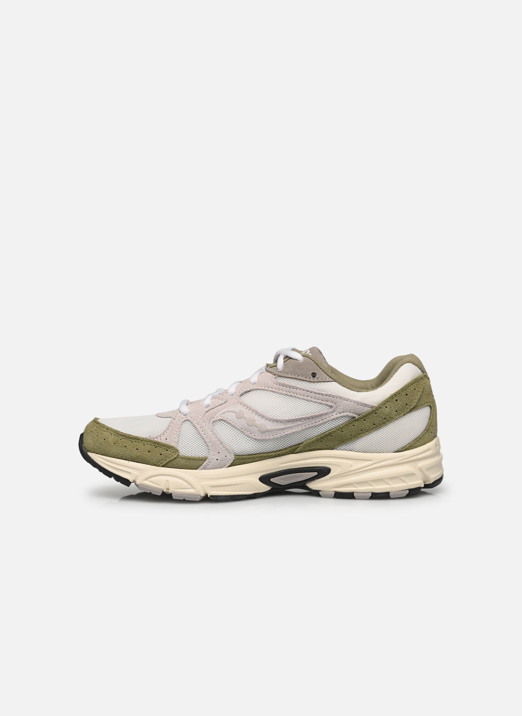 Hardloopschoenen Ride Millennium M heren wit Saucony Hardloopschoenen Ride Millennium M heren wit WHITE/GREEN 2