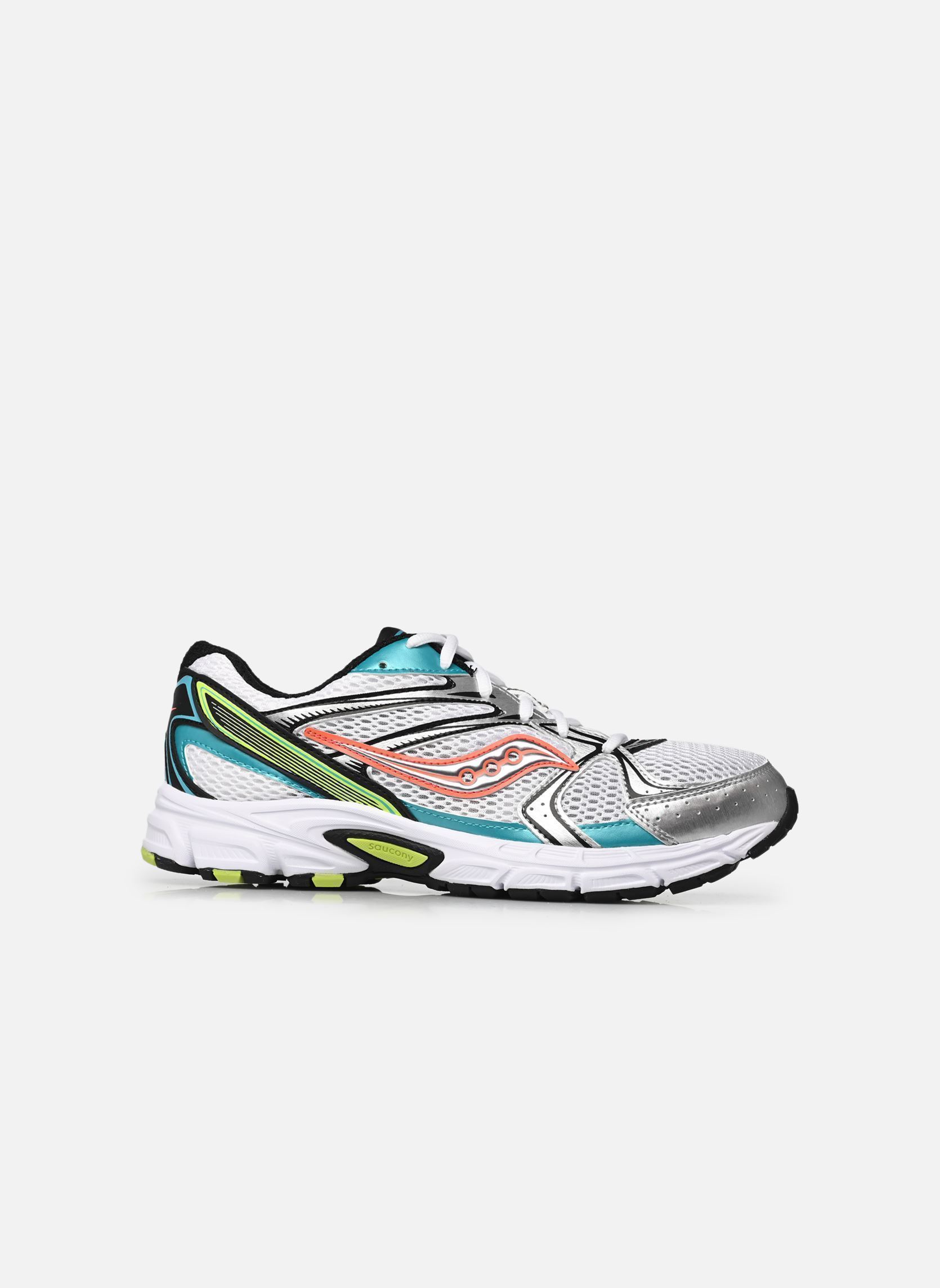 Baskets running Ride Millennium M homme multicolore Saucony Baskets running Ride Millennium M homme multicolore WHITE/MUTANT