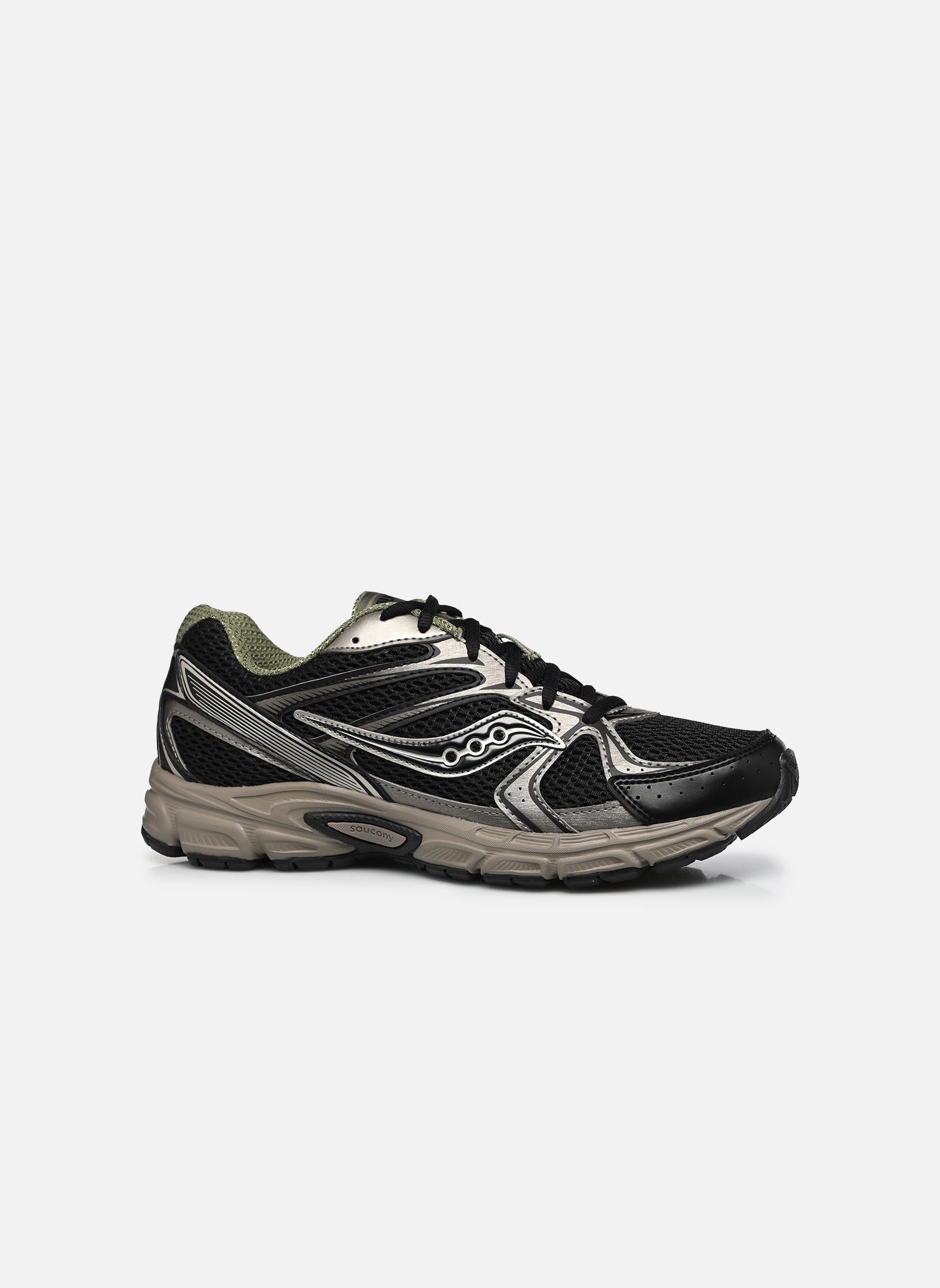 Baskets running Ride Millennium M homme noir Saucony Baskets running Ride Millennium M homme noir OLIVINE/BLACK