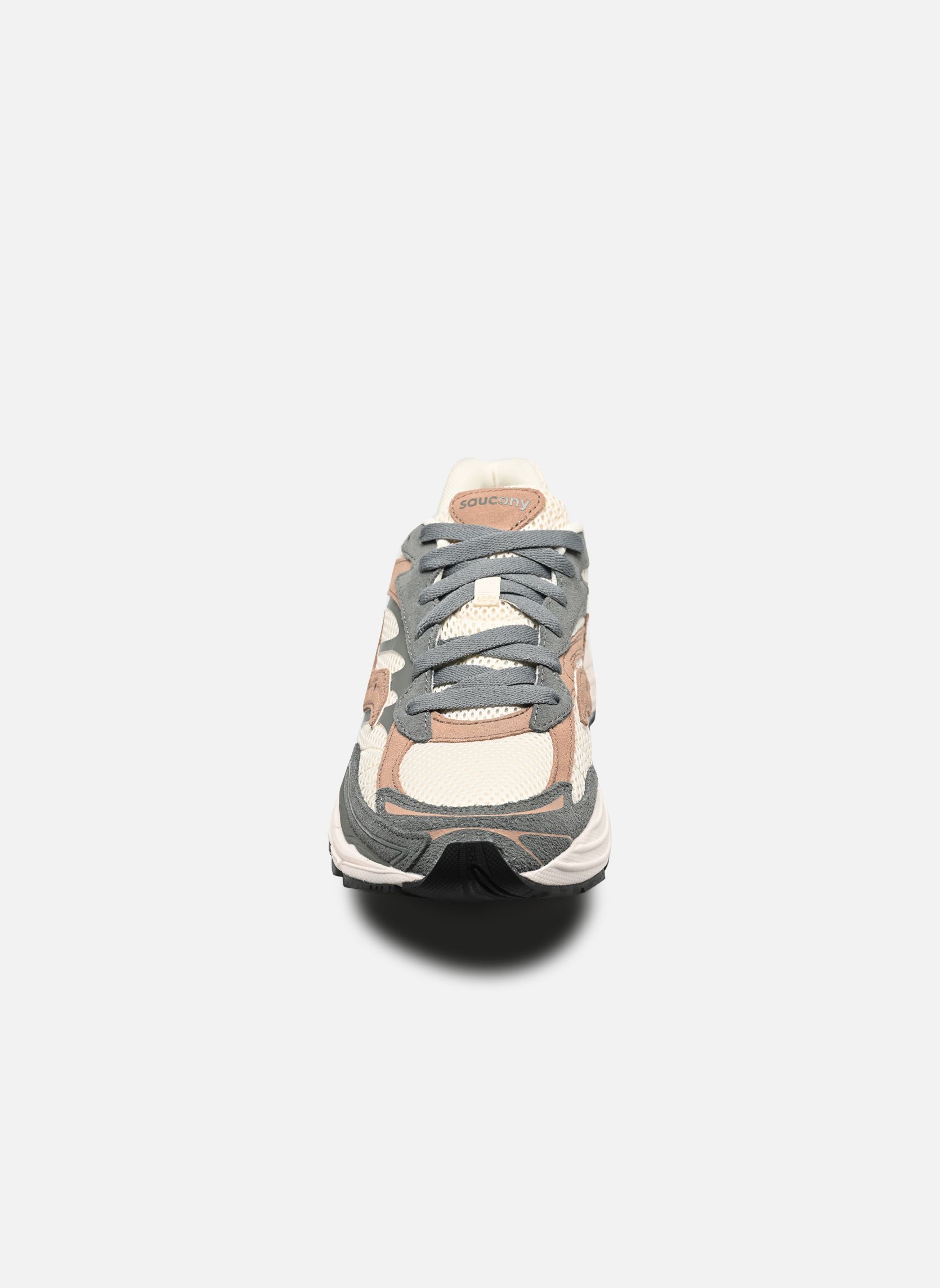 Baskets basses Progrid Omni 9 M homme blanc Saucony Baskets basses Progrid Omni 9 M homme blanc CREAM/GREEN