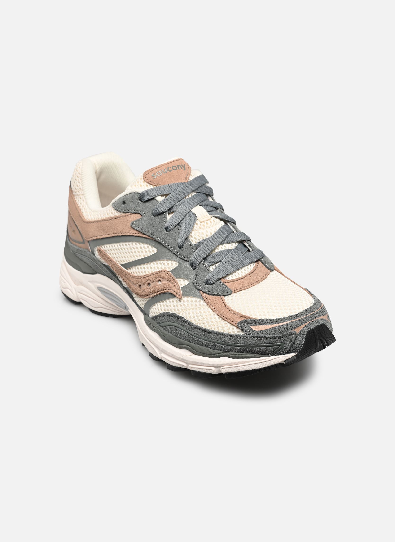 Baskets basses Progrid Omni 9 M homme blanc Saucony Baskets basses Progrid Omni 9 M homme blanc CREAM/GREEN