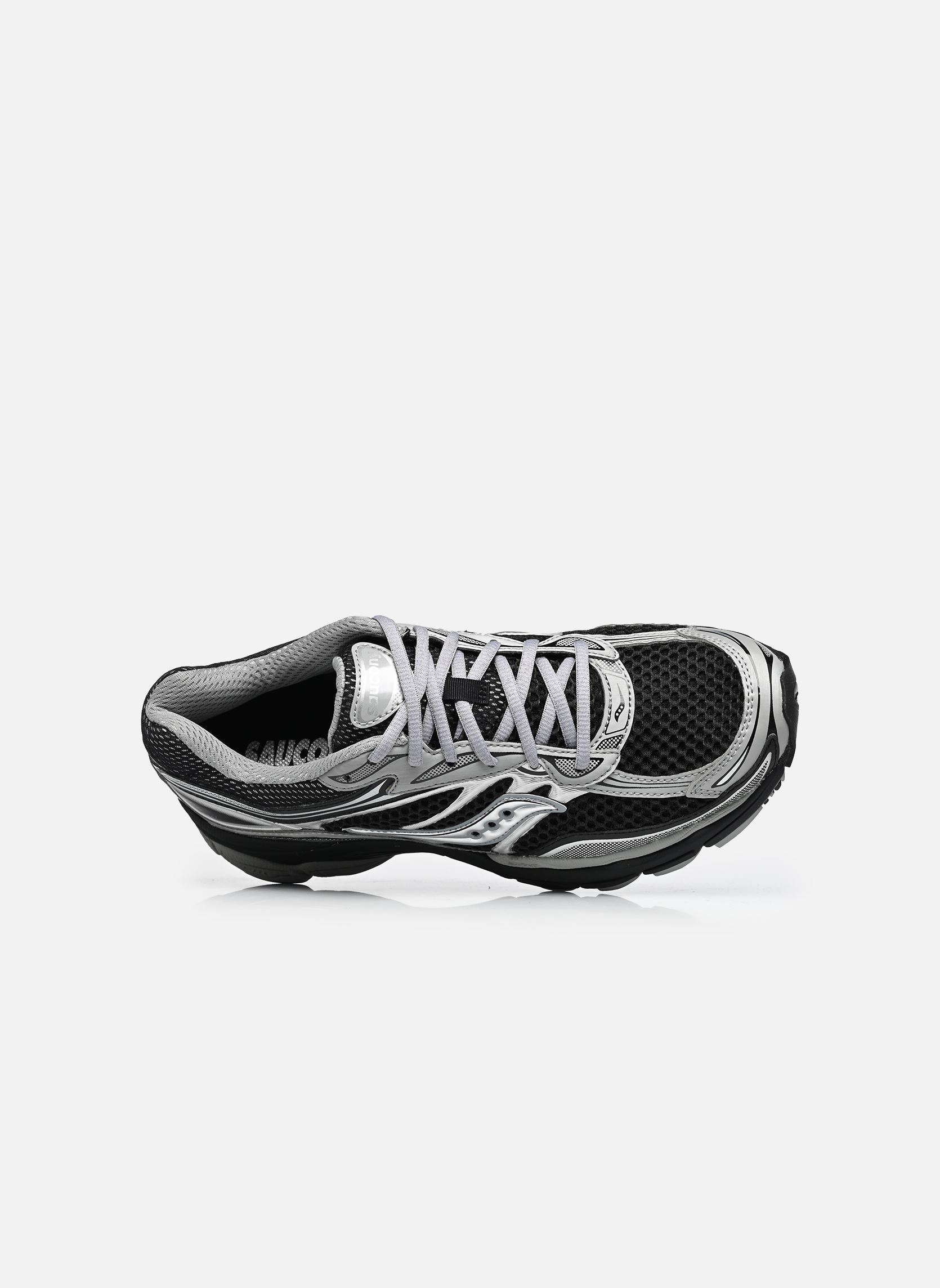 Lage sneakers Progrid Omni 9 M heren zilver Saucony Lage sneakers Progrid Omni 9 M heren zilver BLACK/SILVER
