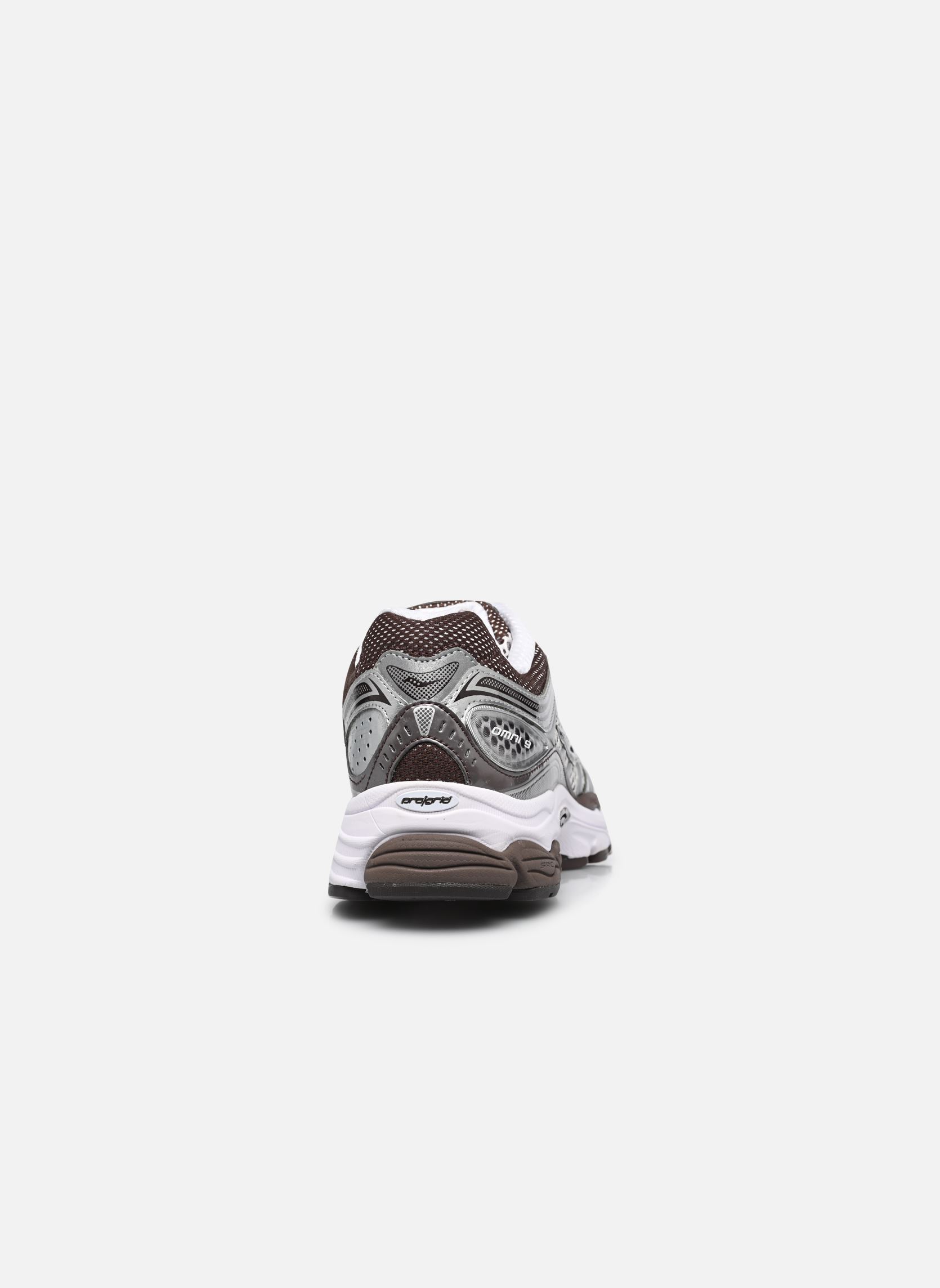Baskets basses Progrid Omni 9 M homme or et bronze Saucony Baskets basses Progrid Omni 9 M homme or et bronze WHITE/BROWN