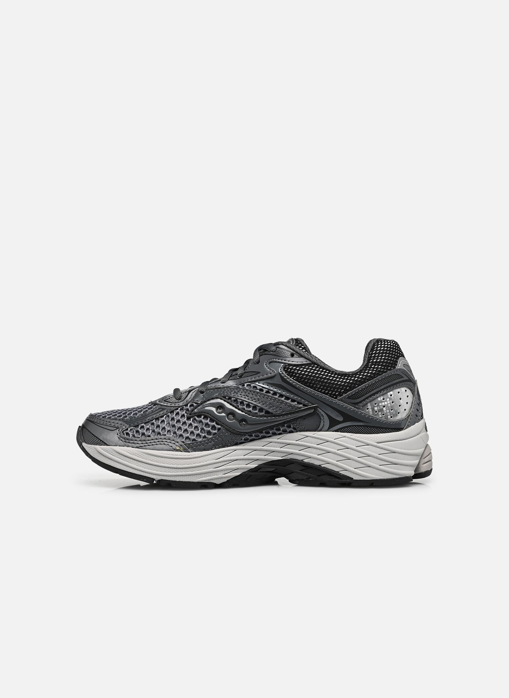 Niedrige Sneaker Progrid Omni 9 grau Saucony Niedrige Sneaker Progrid Omni 9 grau CARBON/CADET