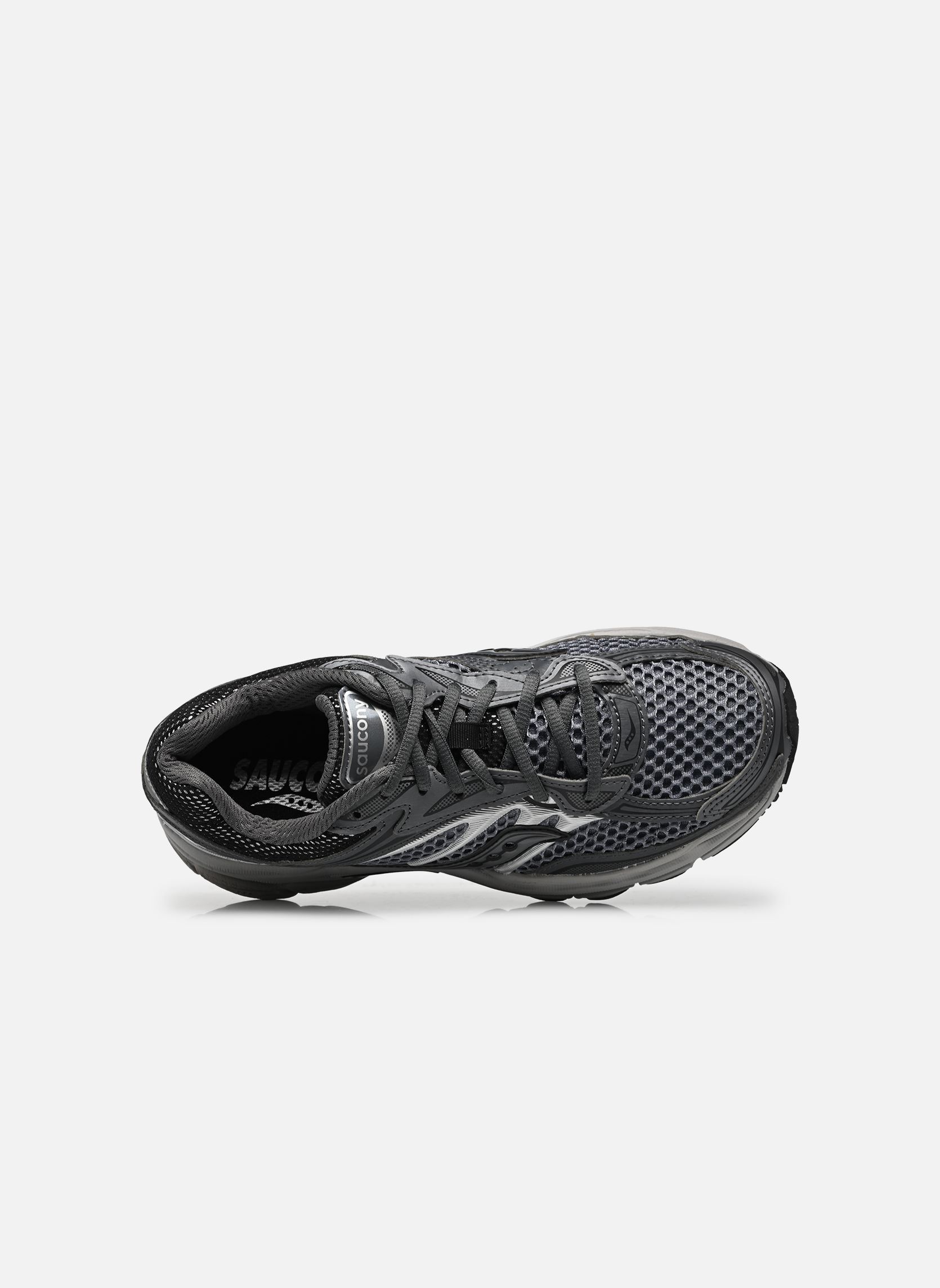 Niedrige Sneaker Progrid Omni 9 grau Saucony Niedrige Sneaker Progrid Omni 9 grau CARBON/CADET