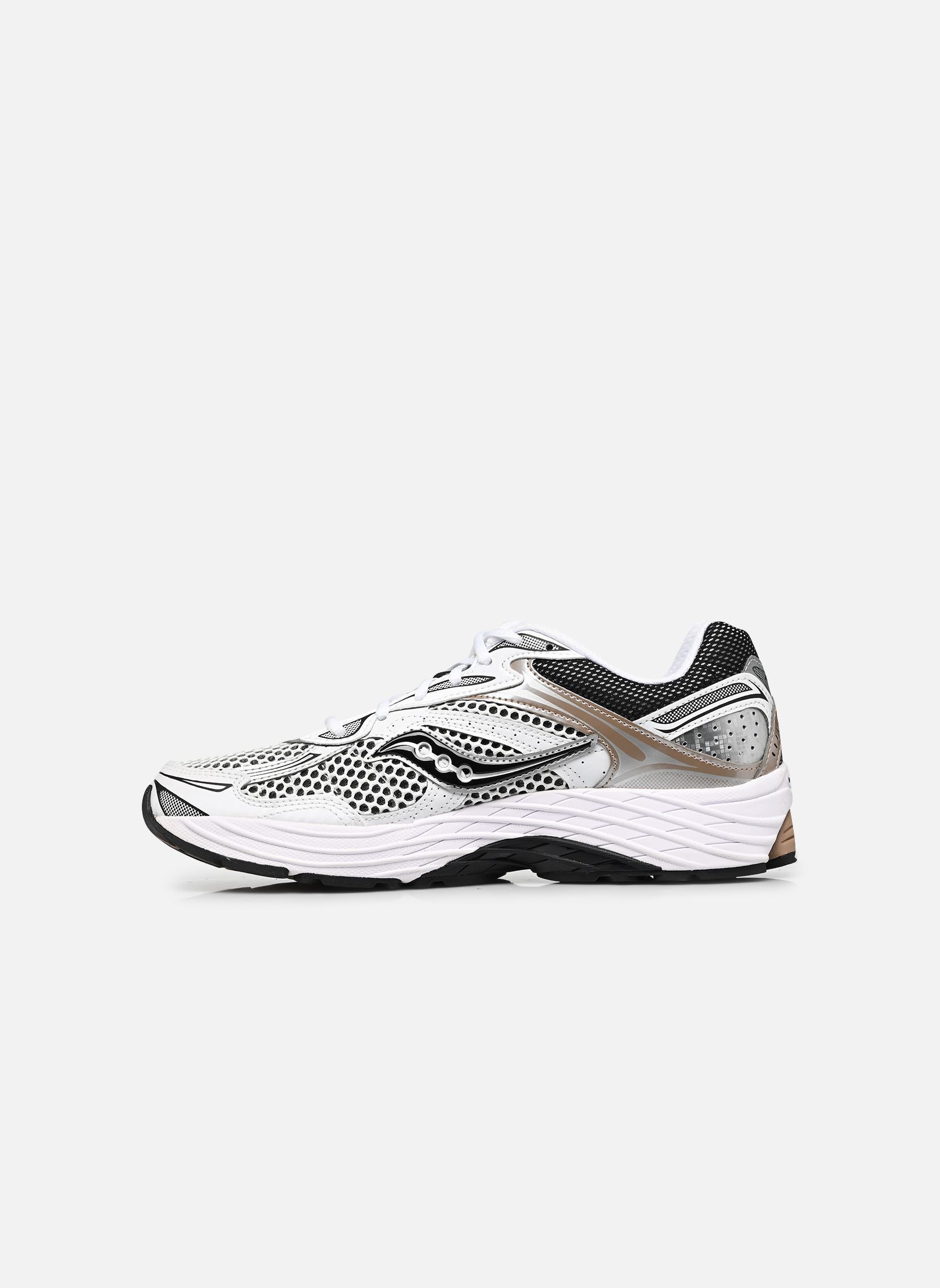 Baskets basses Progrid Omni 9 homme blanc Saucony Baskets basses Progrid Omni 9 homme blanc WHITE/SADDLE