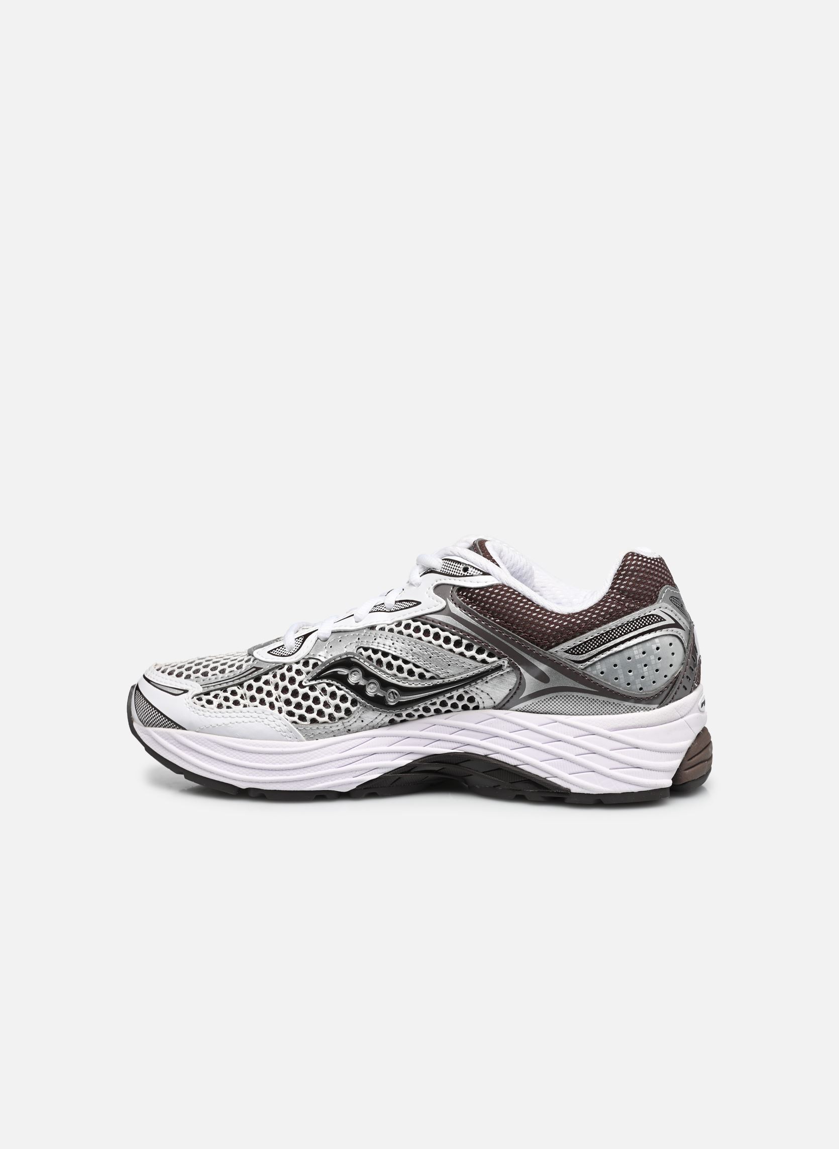 Baskets de sport Progrid Omni 9 femme marron Saucony Baskets de sport Progrid Omni 9 femme marron WHITE/BROWN
