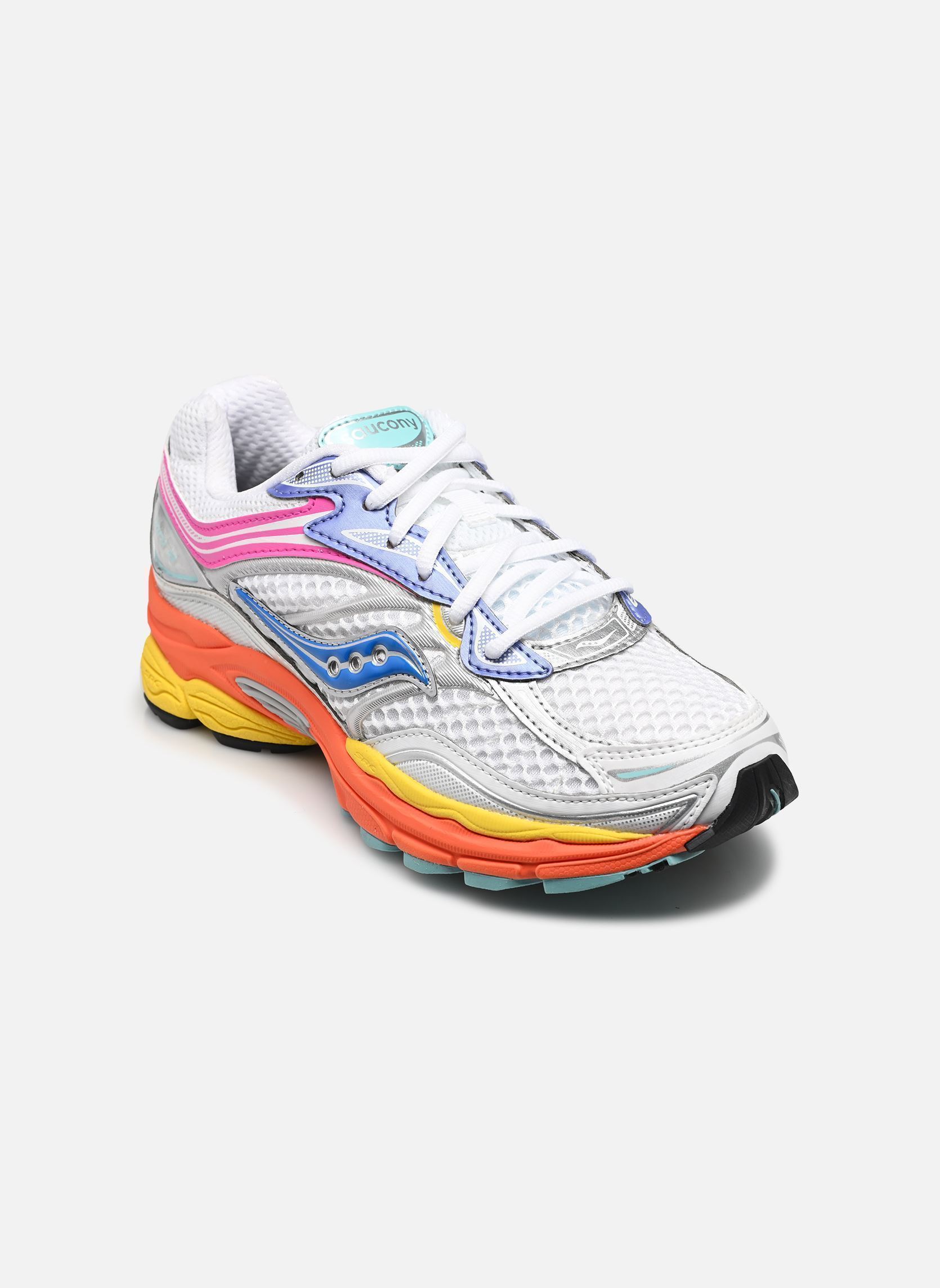 Baskets de sport Progrid Omni 9 femme blanc Saucony Baskets de sport Progrid Omni 9 femme blanc WHITE/MULTI