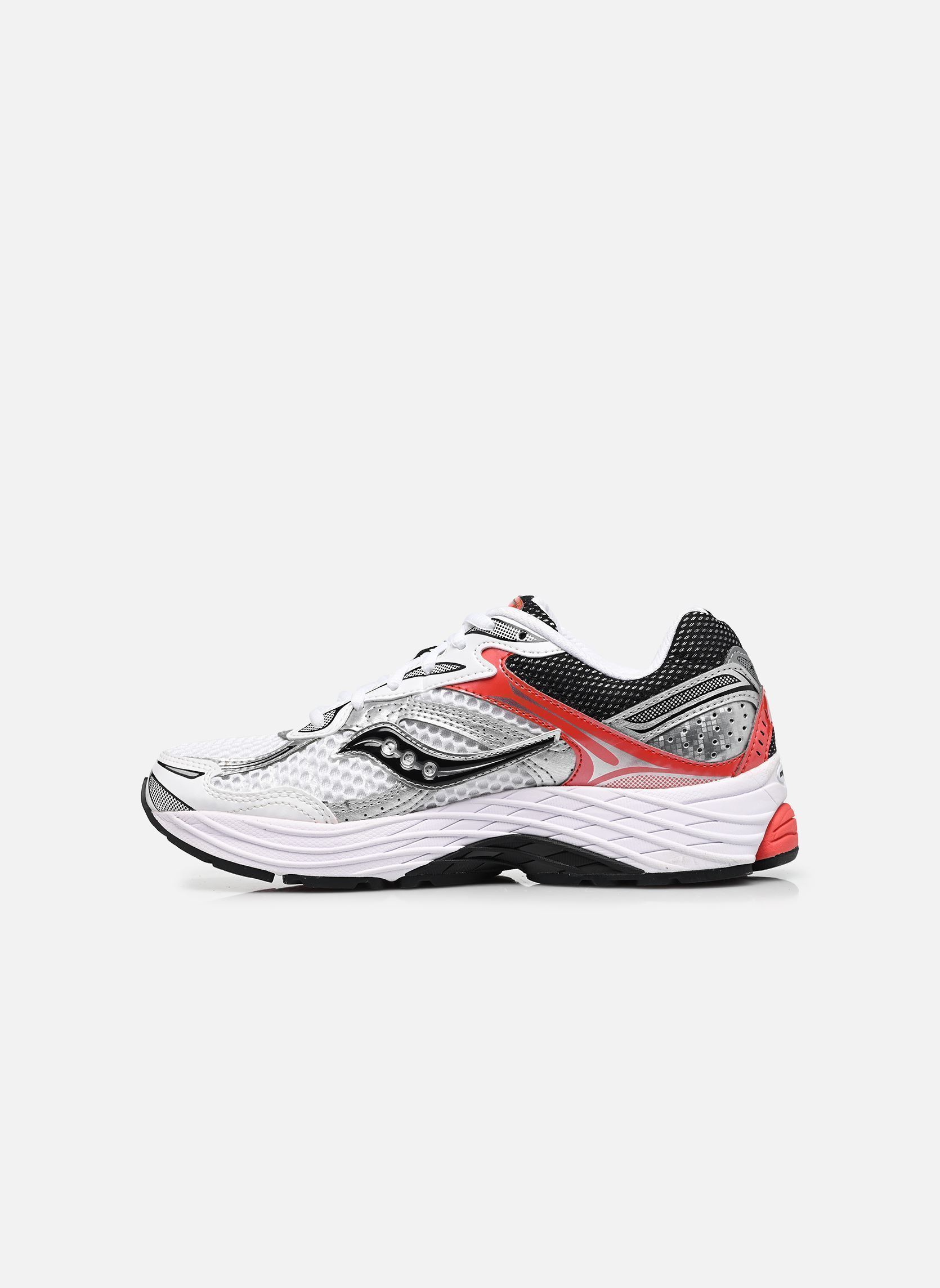 Baskets de sport Progrid Omni 9 femme blanc Saucony Baskets de sport Progrid Omni 9 femme blanc WHITE/RED